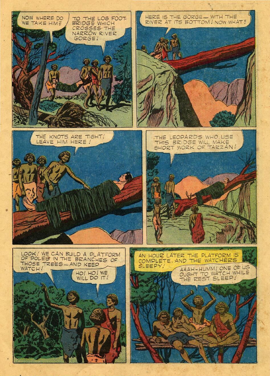 Read online Tarzan (1948) comic -  Issue #90 - 7