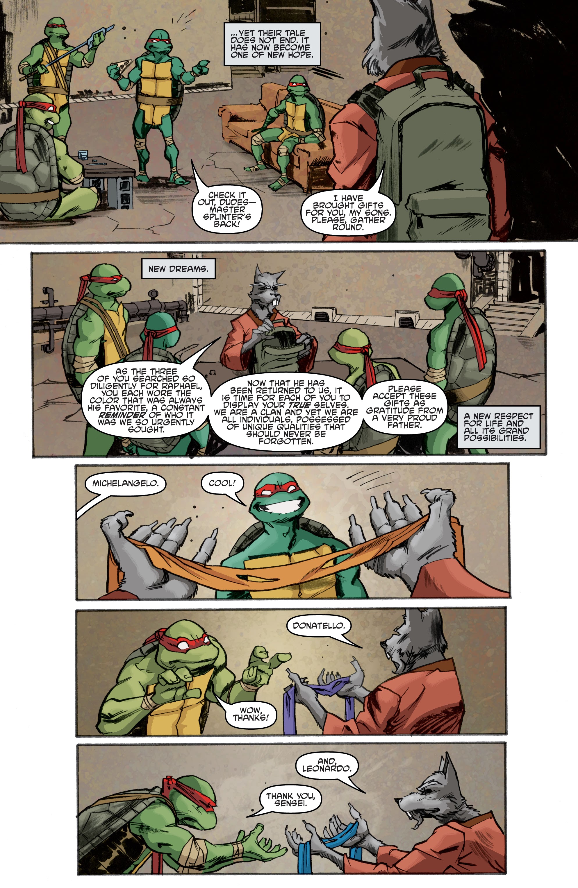 Read online Teenage Mutant Ninja Turtles: Best Of comic -  Issue # Splinter - 71