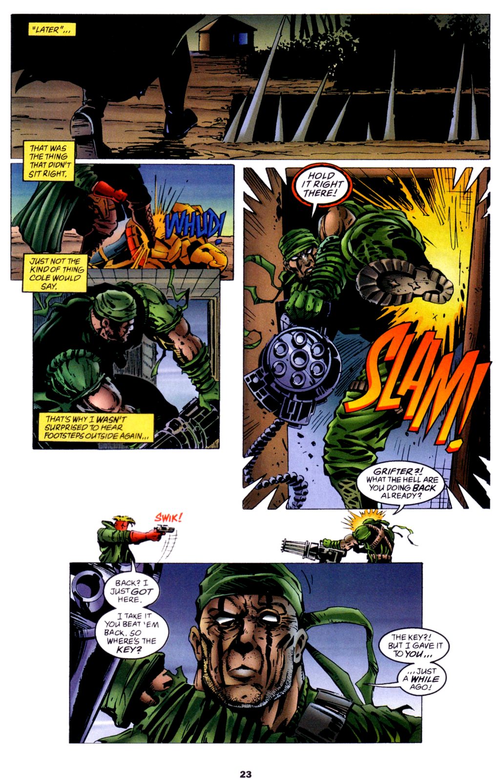 Read online Deathblow comic -  Issue #16 - 21