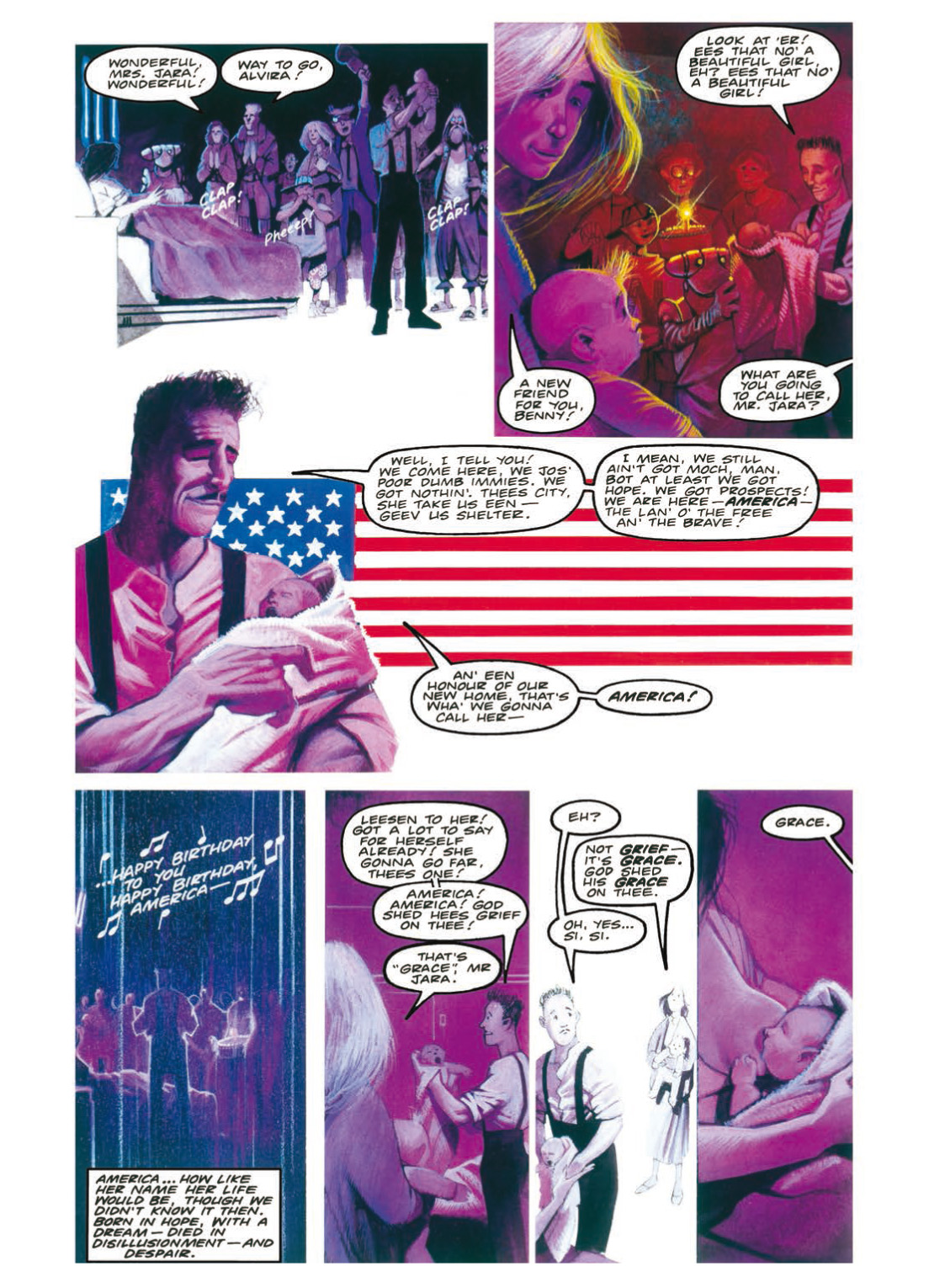 Read online Judge Dredd: America comic -  Issue # TPB - 11