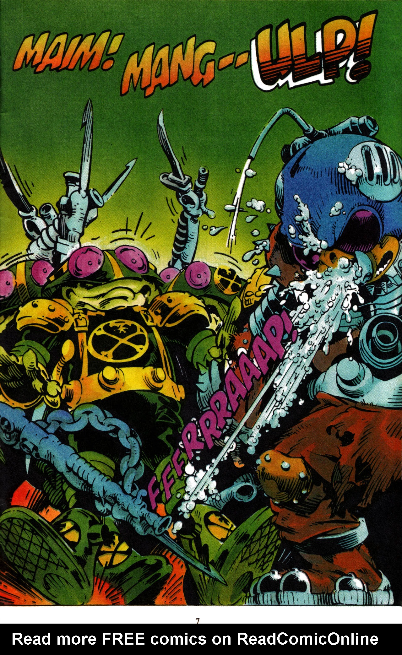 Read online Bucky O'Hare (1991) comic -  Issue #5 - 9