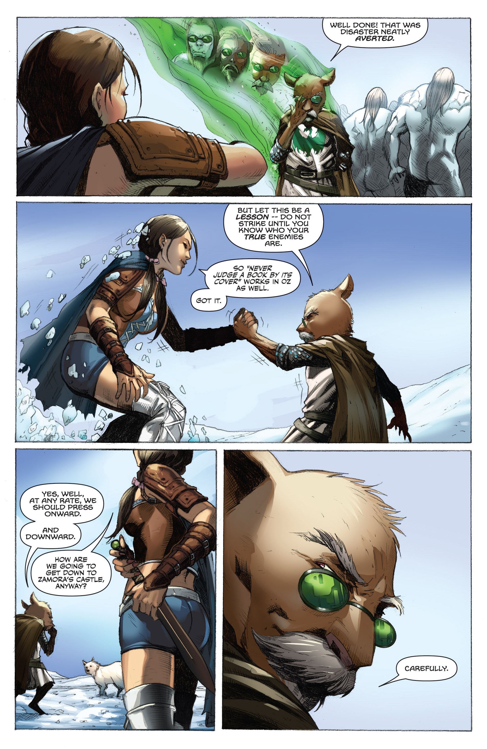Read online Grimm Fairy Tales presents Warlord of Oz comic -  Issue #5 - 8