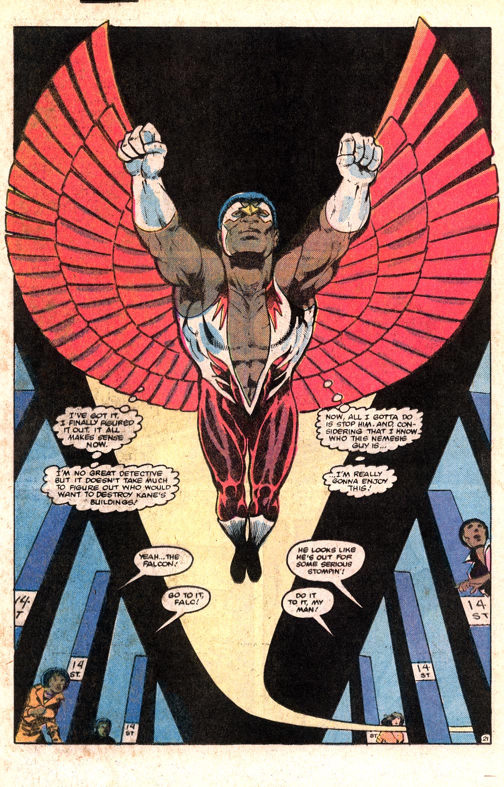 Read online Falcon (1983) comic -  Issue #1 - 22