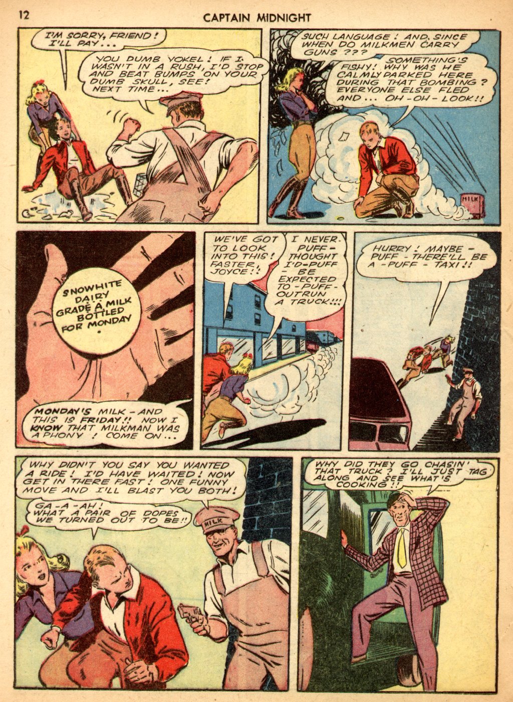Read online Captain Midnight (1942) comic -  Issue #3 - 12