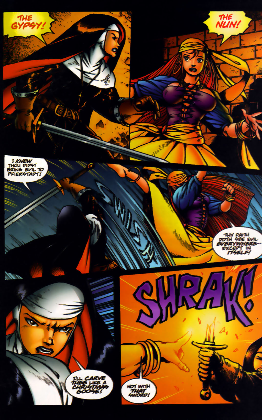 Read online Warrior Nun Areala: Scorpio Rose comic -  Issue #1 - 19