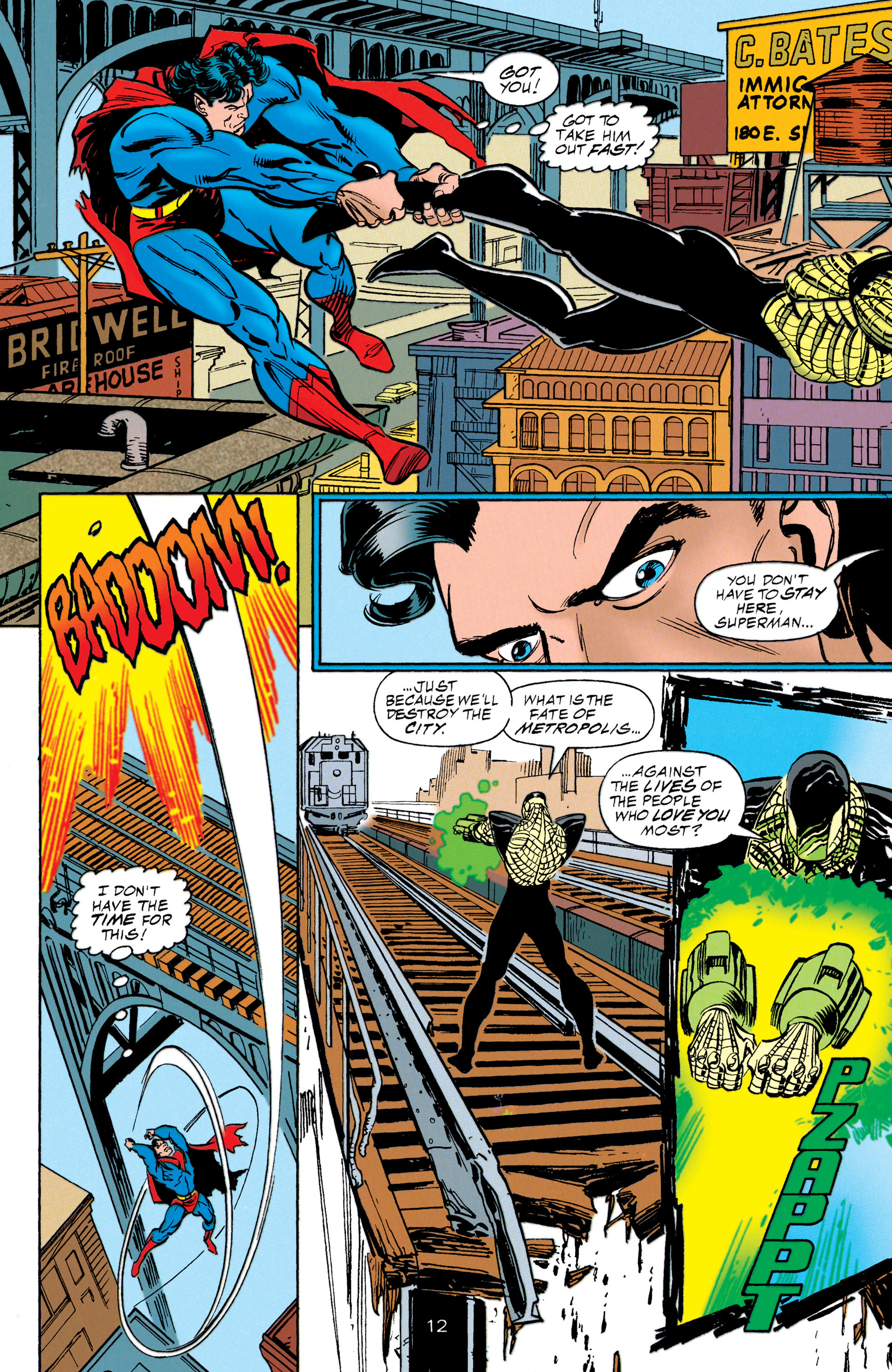 Read online Superman: The Man of Steel (1991) comic -  Issue #45 - 12