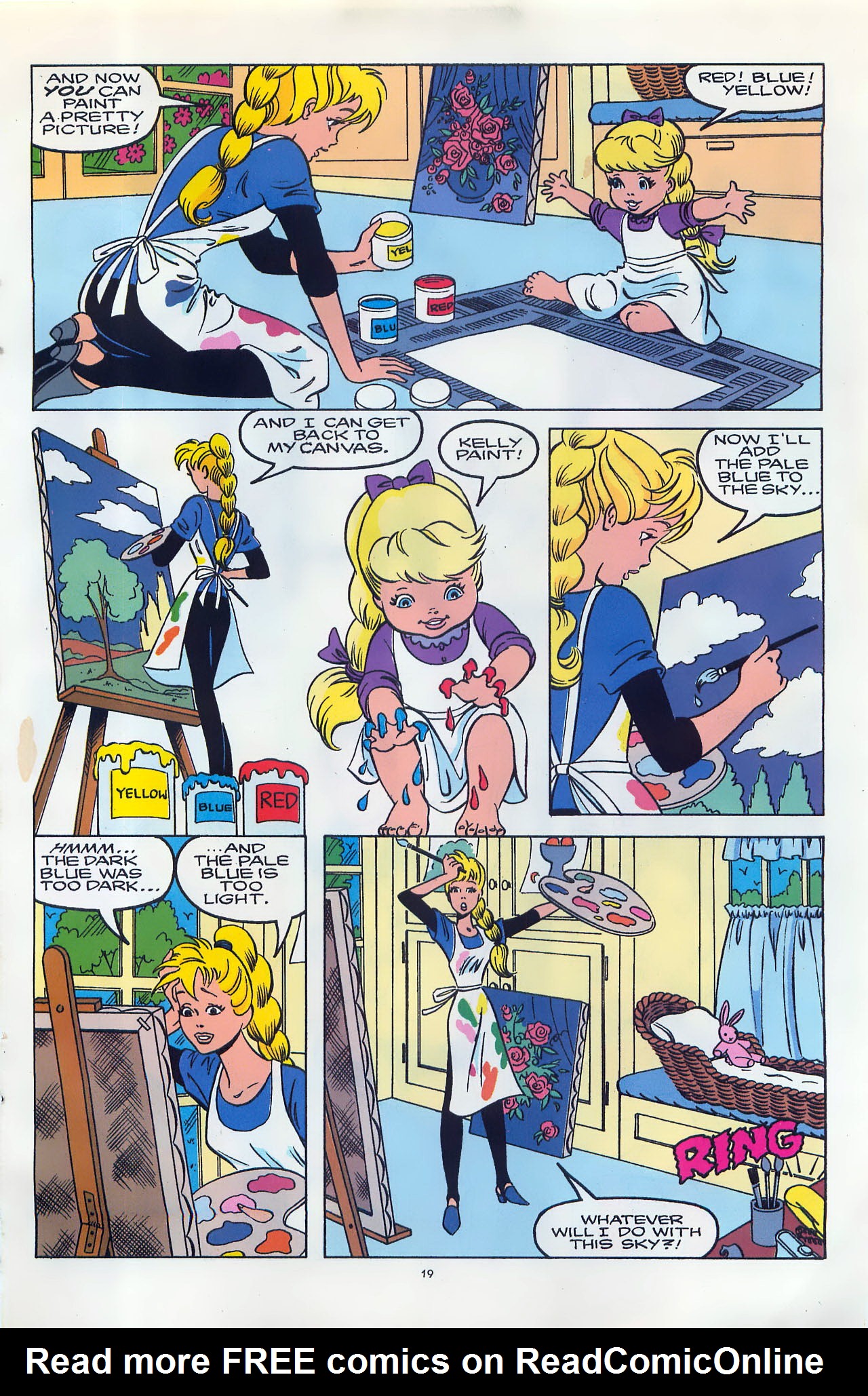 Read online Barbie and Baby Sister Kelly comic -  Issue # Full - 21