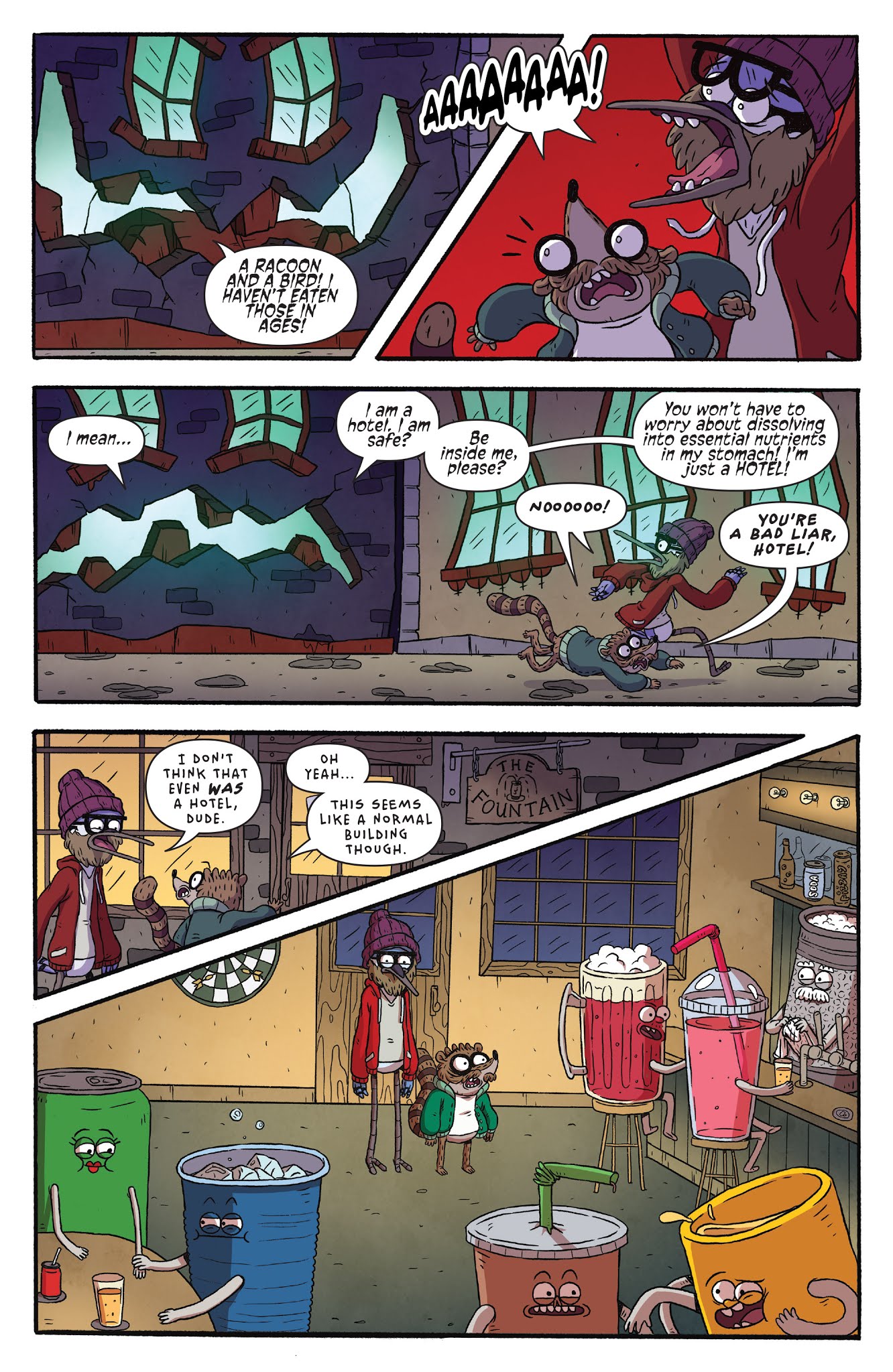 Read online Regular Show: 25 Years Later comic -  Issue #1 - 10