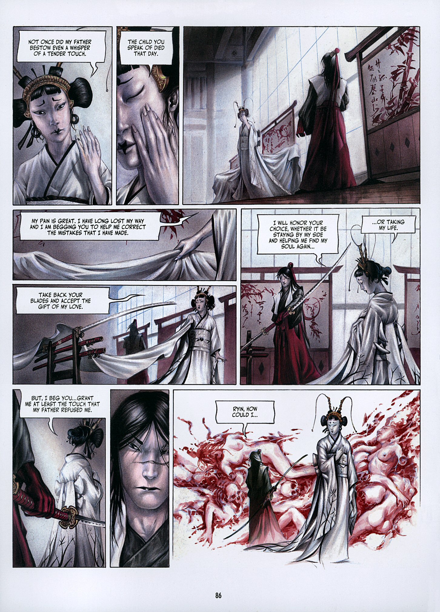Read online Legend of the Scarlet Blades comic -  Issue # TPB - 87
