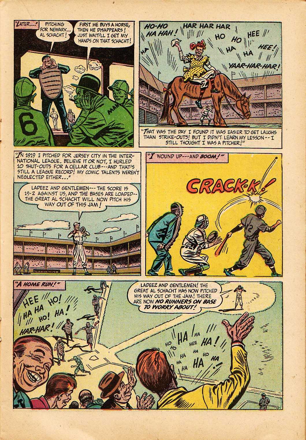 Read online Babe Ruth Sports Comics comic -  Issue #2 - 20