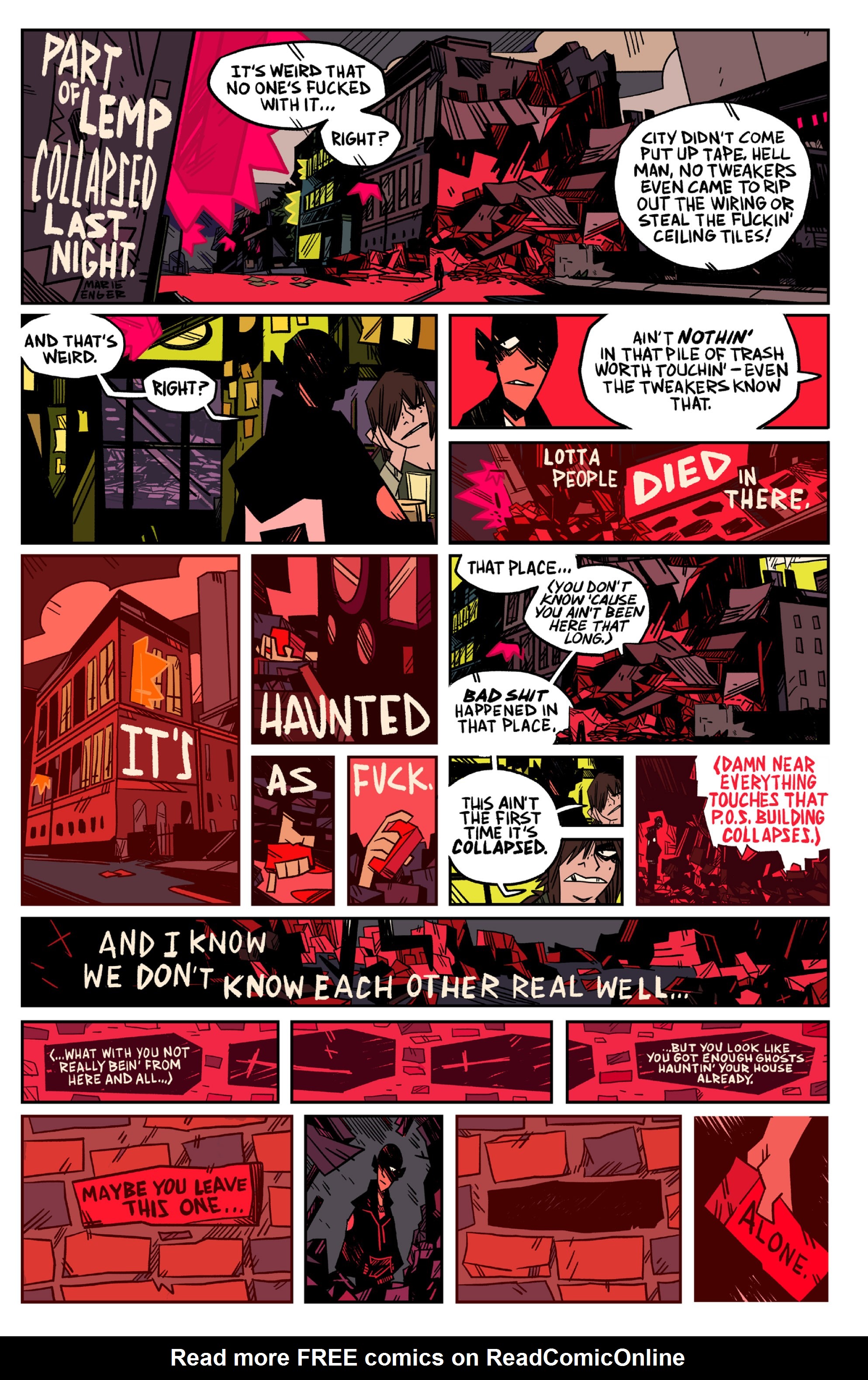 Read online Razorblades: The Horror Magazine comic -  Issue #2 - 38