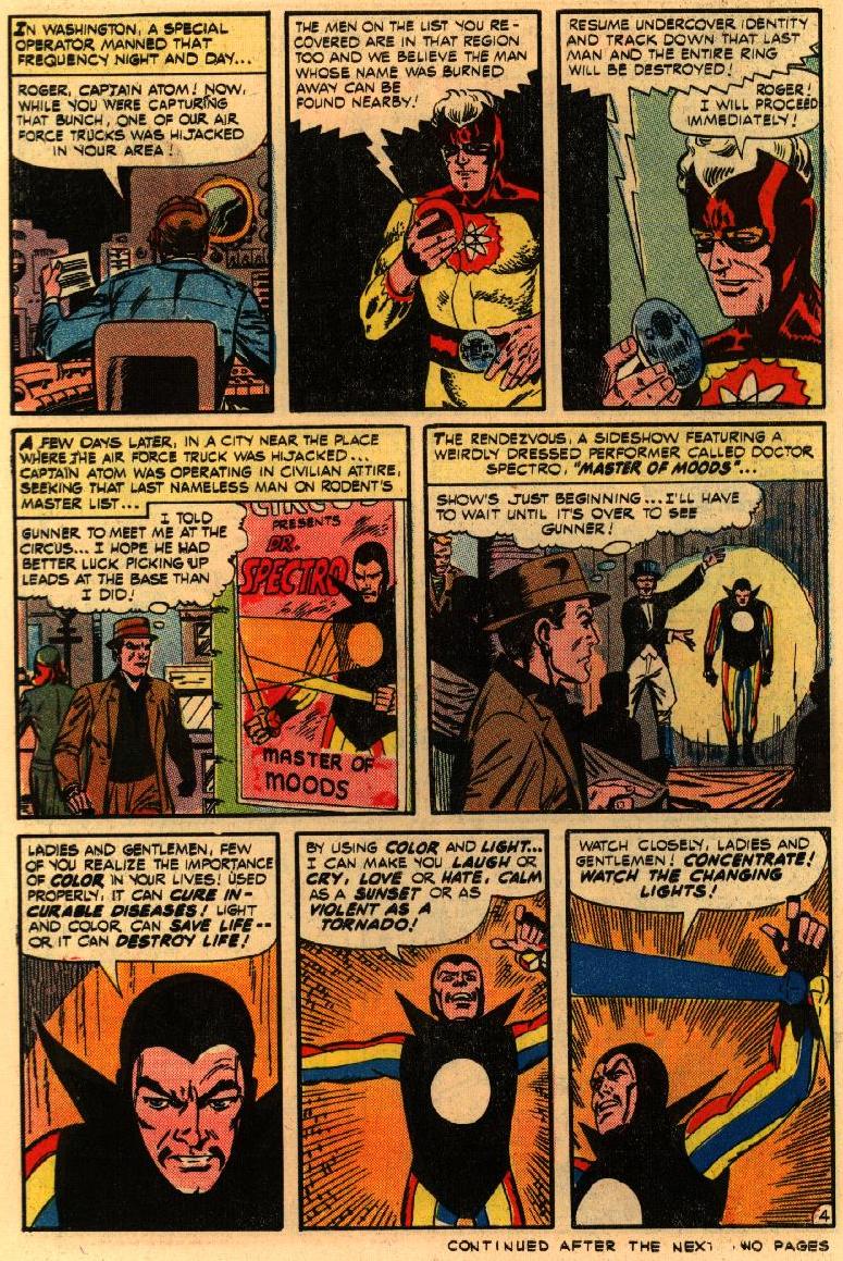 Read online Captain Atom (1965) comic -  Issue #79 - 6
