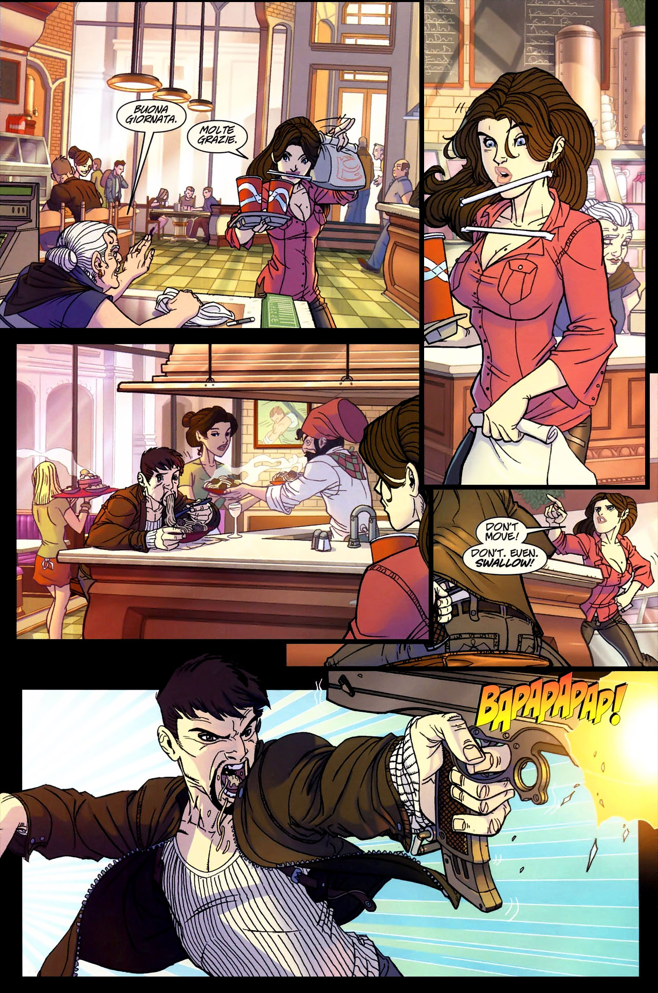 Read online Danger Girl: Body Shots comic -  Issue #3 - 9