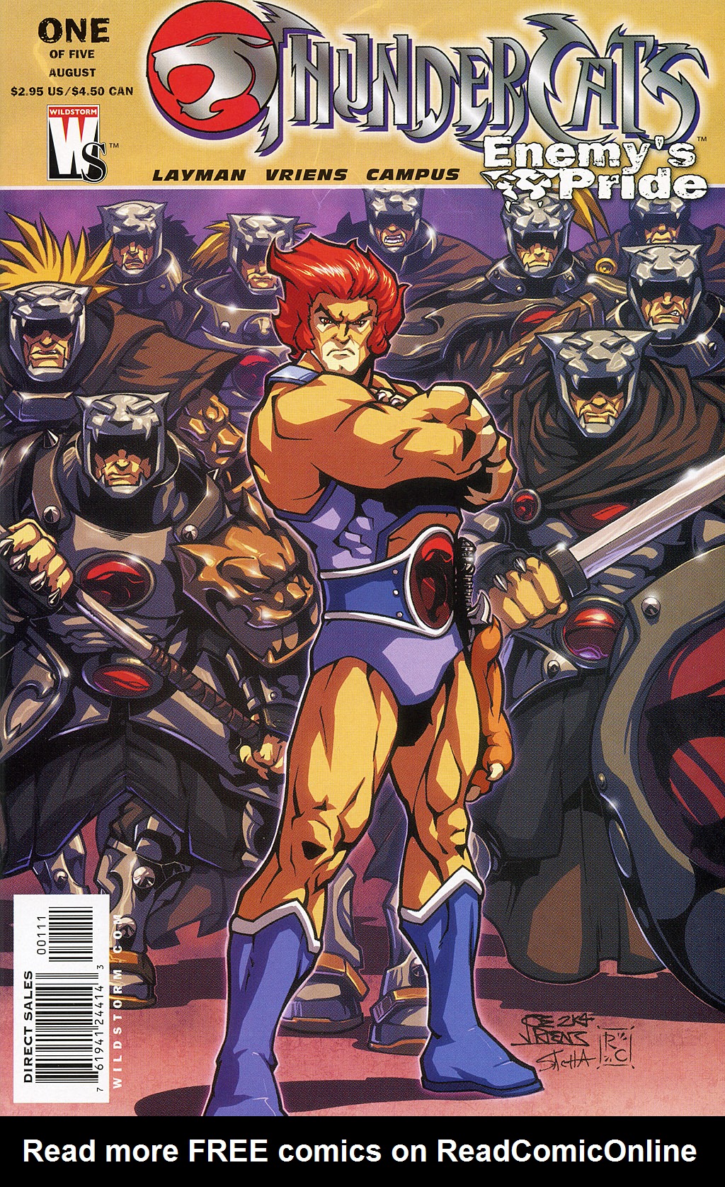 Read online ThunderCats: Enemy's Pride comic -  Issue #1 - 1