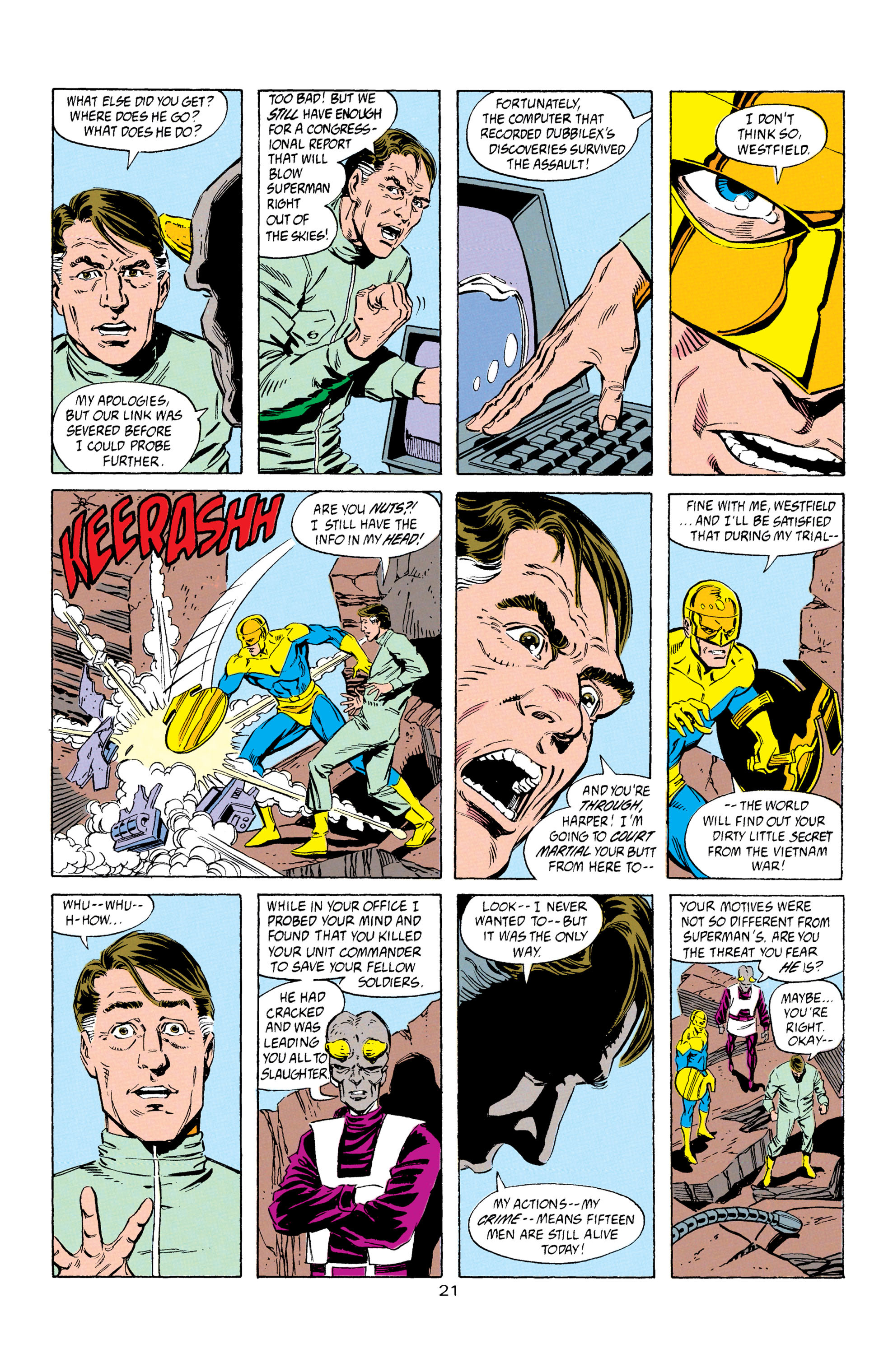 Read online Superman (1987) comic -  Issue #58 - 21
