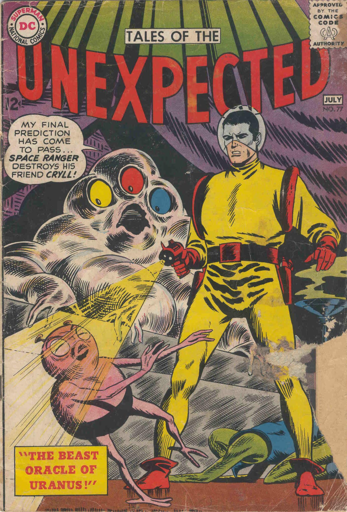 Read online Tales of the Unexpected comic -  Issue #77 - 1