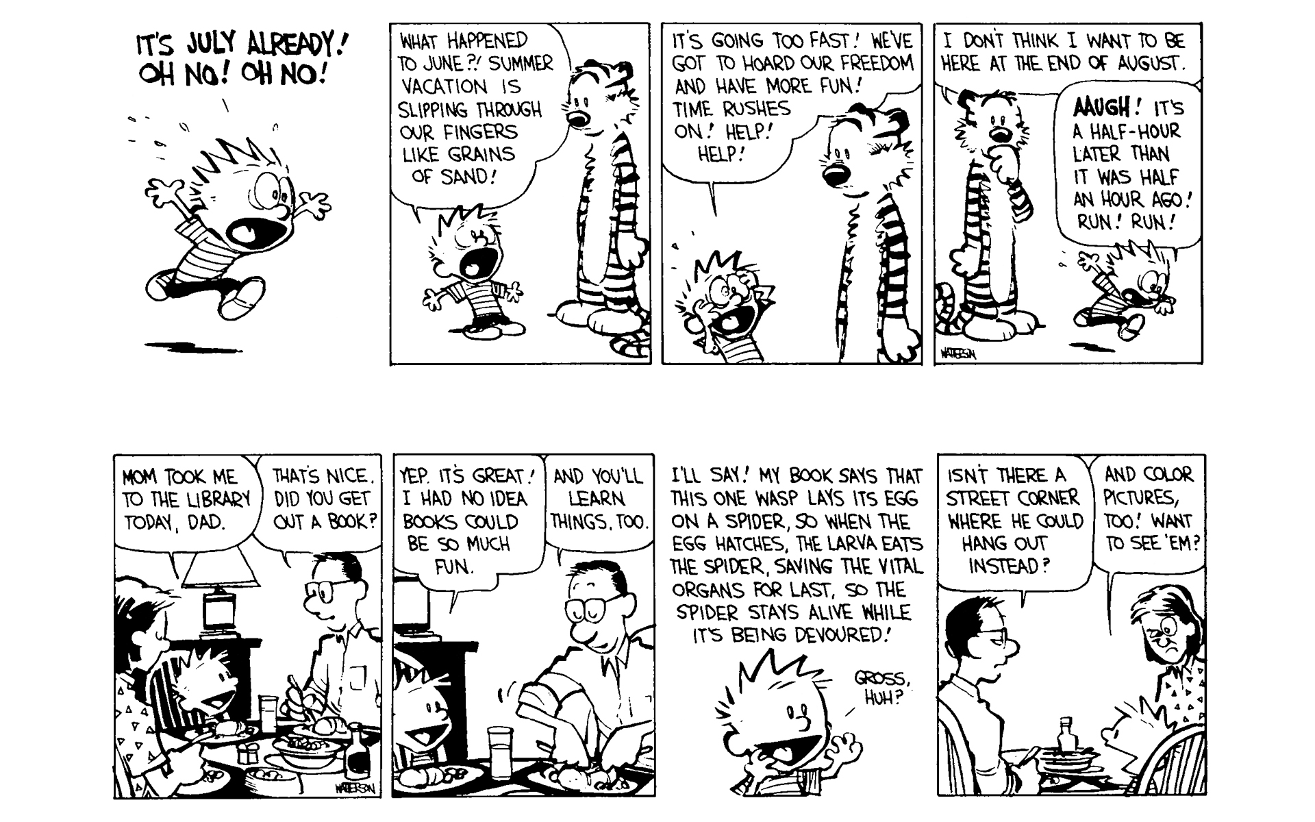 Read online Calvin and Hobbes comic -  Issue #5 - 127