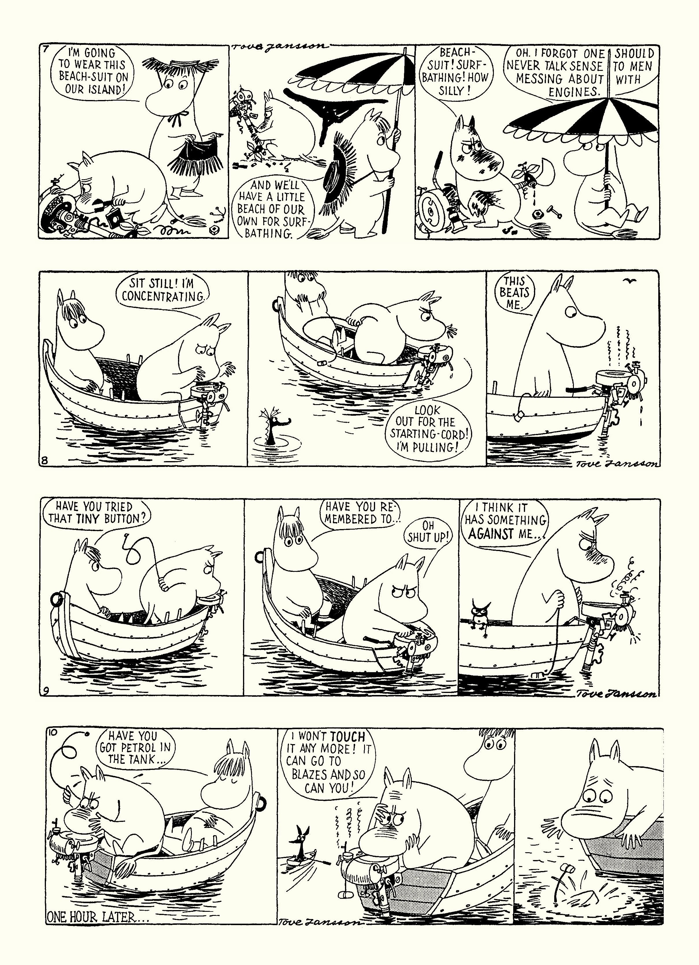Read online Moomin: The Complete Tove Jansson Comic Strip comic -  Issue # TPB 3 - 57
