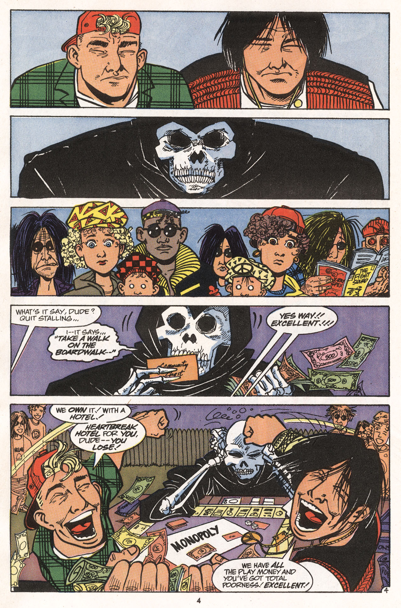 Read online Bill & Ted's Excellent Comic Book comic -  Issue #5 - 4