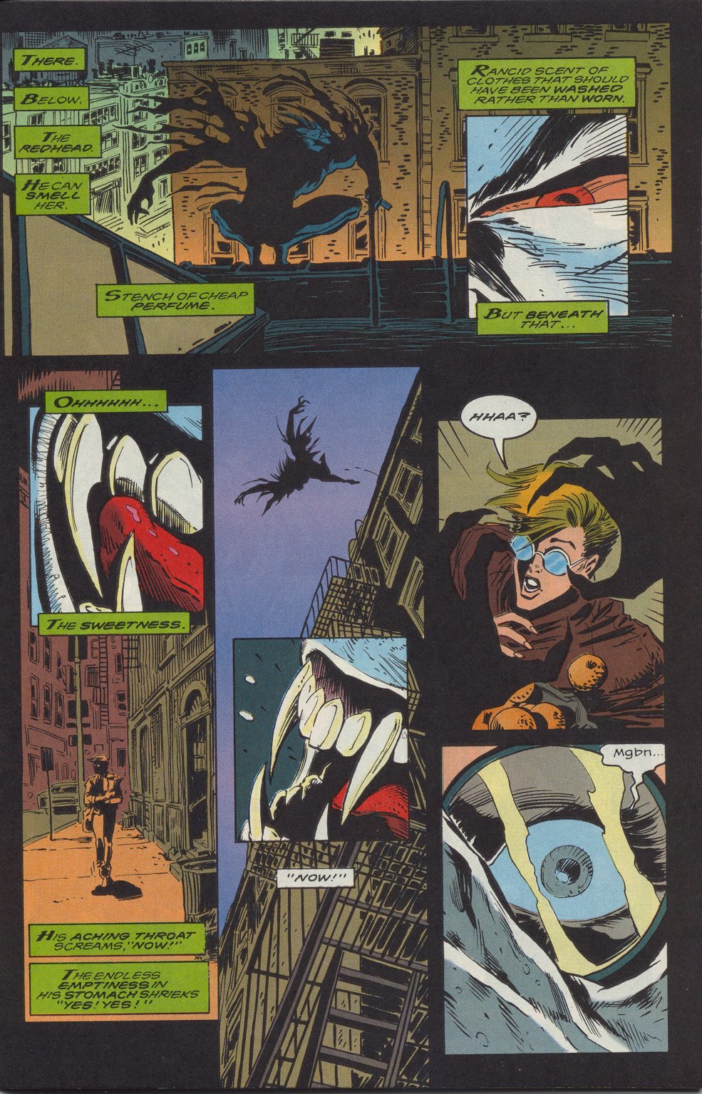 Read online Morbius: The Living Vampire (1992) comic -  Issue #1 - 5