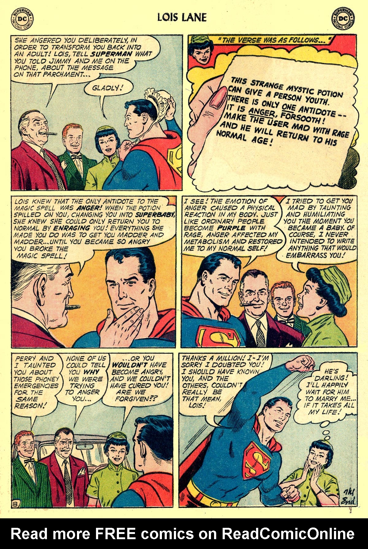 Read online Superman's Girl Friend, Lois Lane comic -  Issue #32 - 33