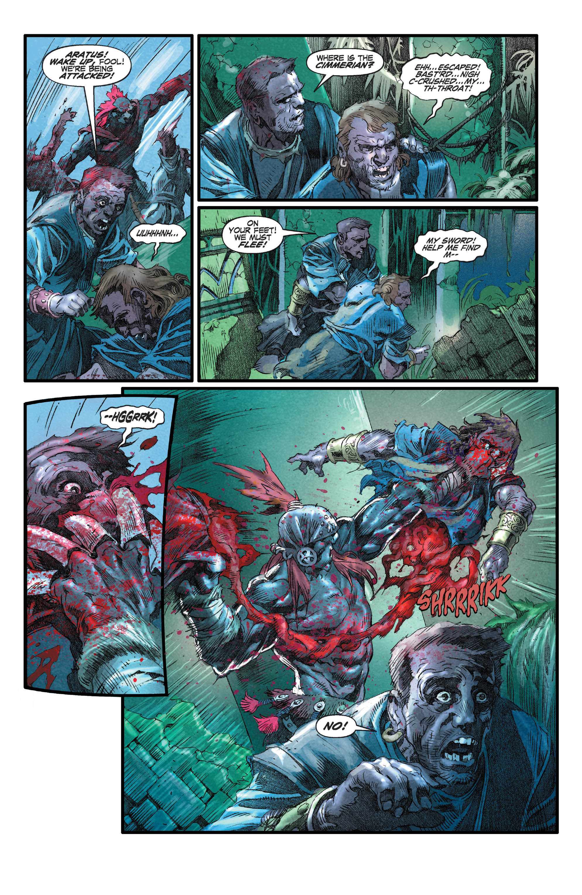 Read online Conan Chronicles Epic Collection comic -  Issue # TPB The Battle of Shamla Pass (Part 4) - 95