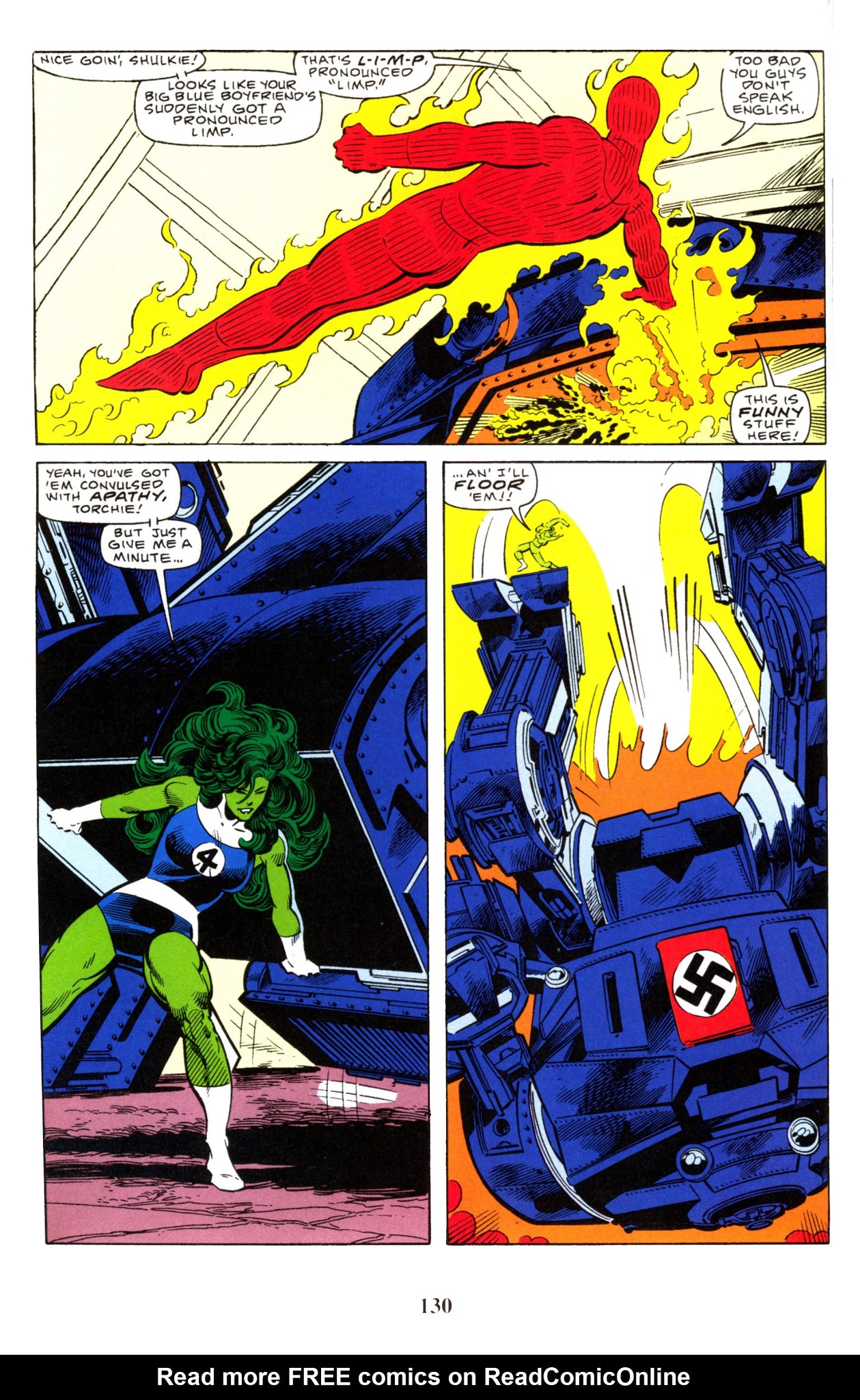 Read online Fantastic Four Visionaries: John Byrne comic -  Issue # TPB 8 - 131