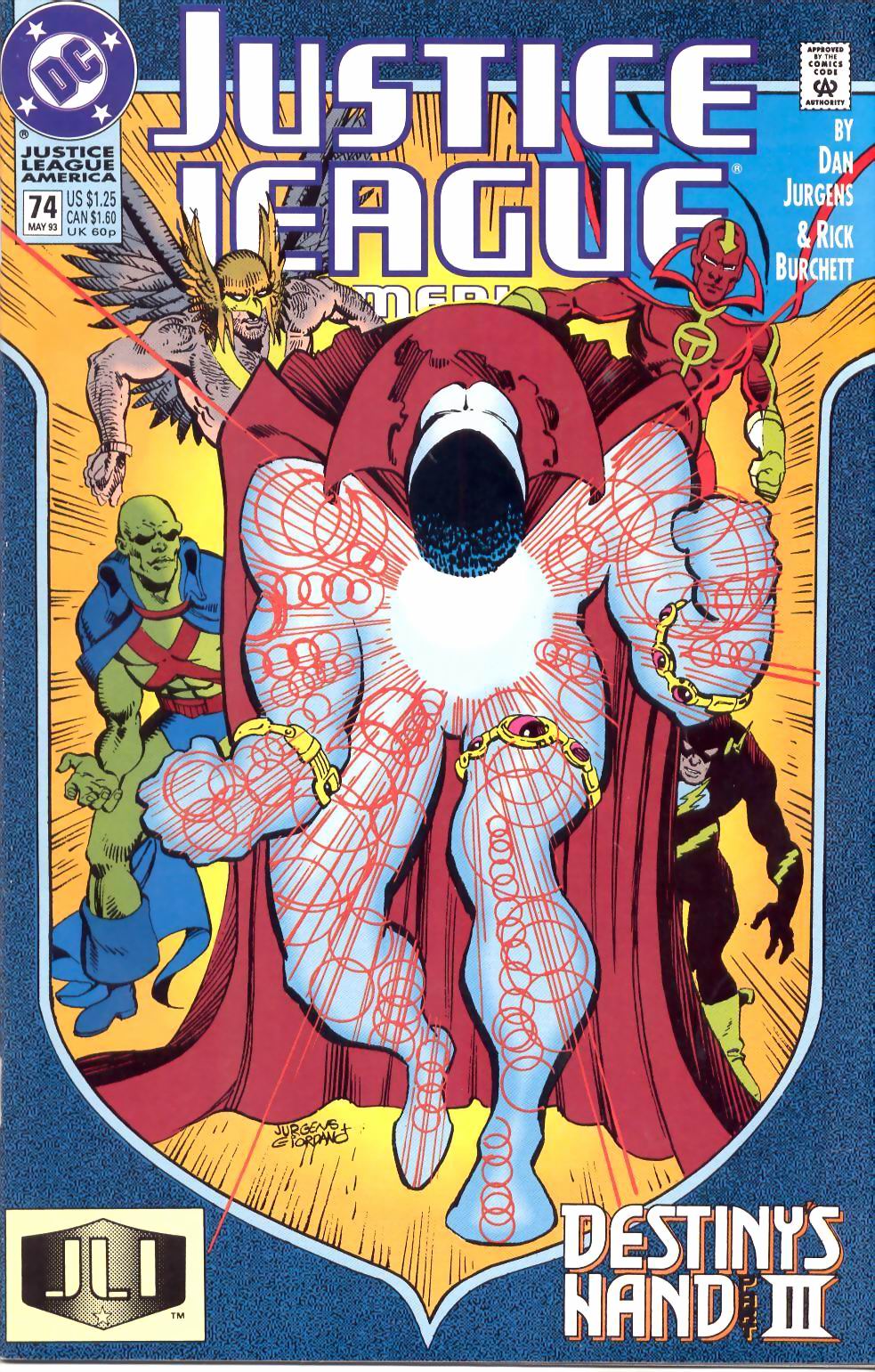 Read online Justice League America comic -  Issue #74 - 1