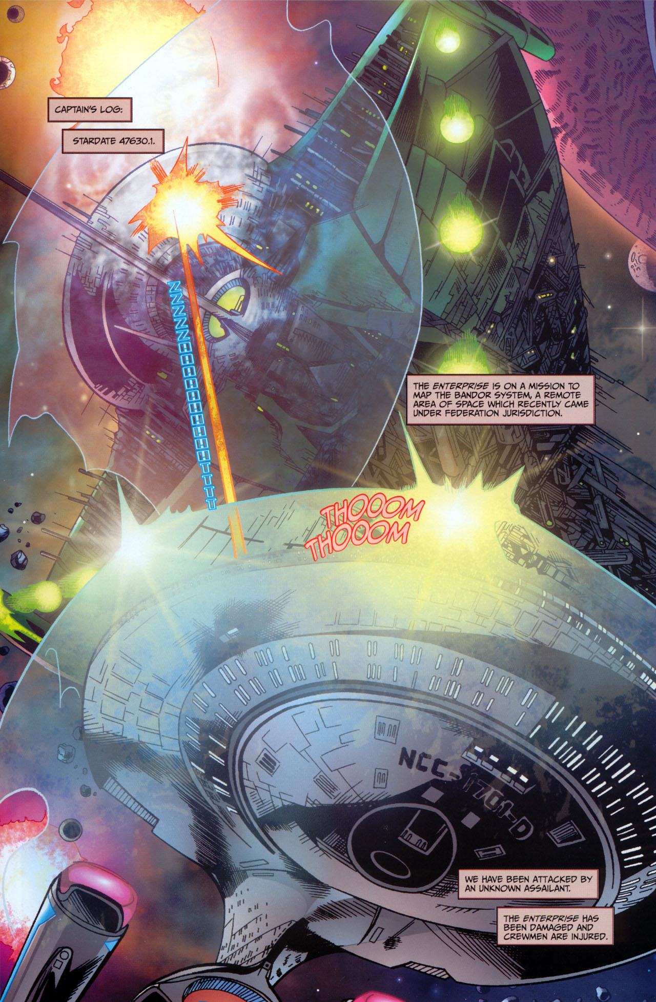 Read online Star Trek: The Next Generation: The Space Between comic -  Issue #3 - 6