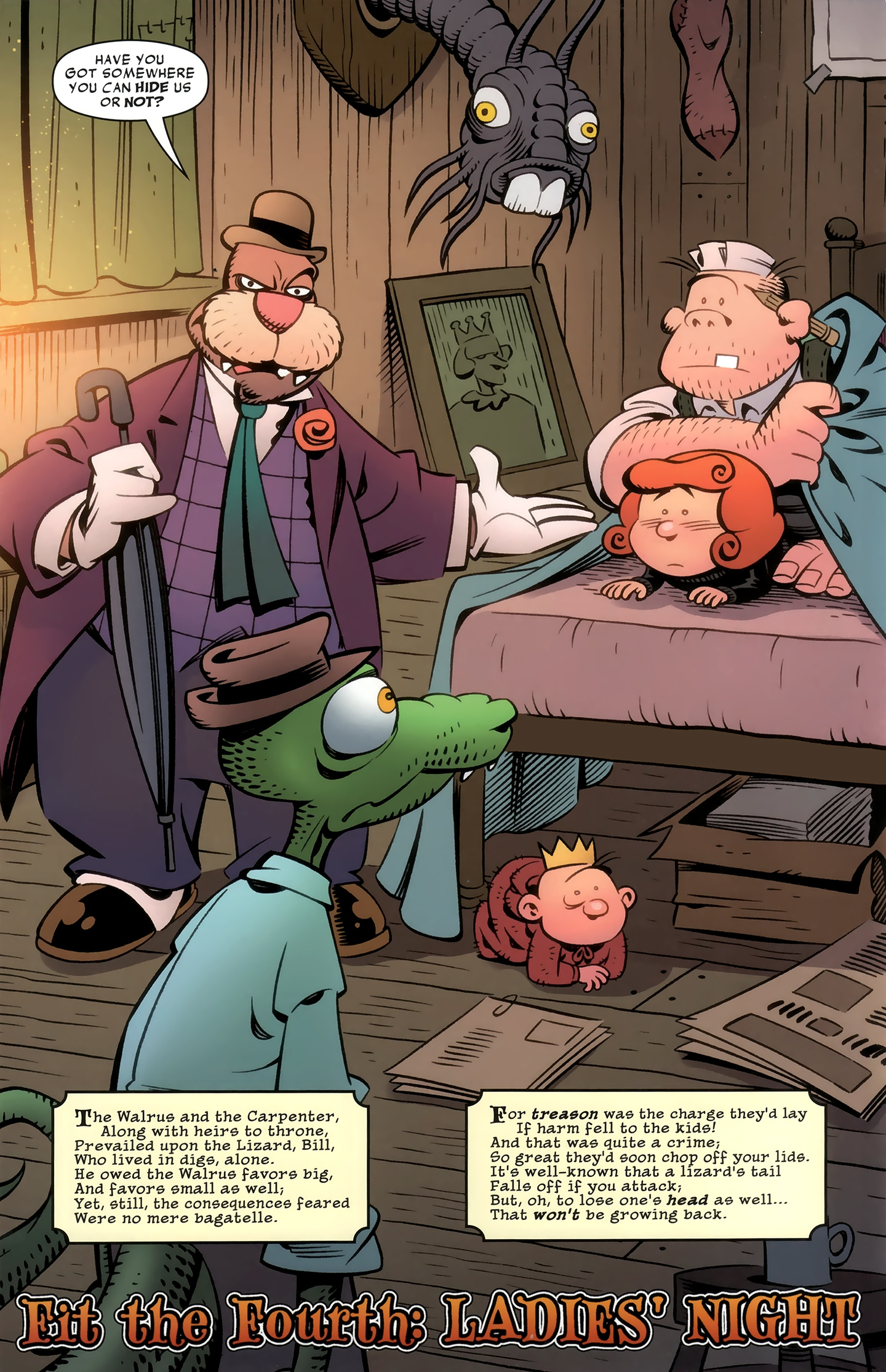 Read online Snarked comic -  Issue #4 - 4