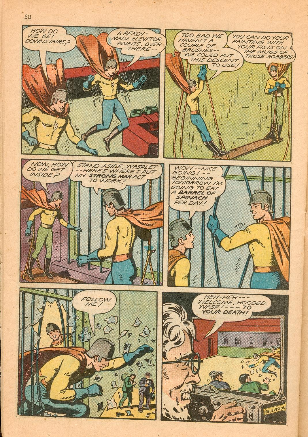 Read online Shadow Comics comic -  Issue #28 - 49