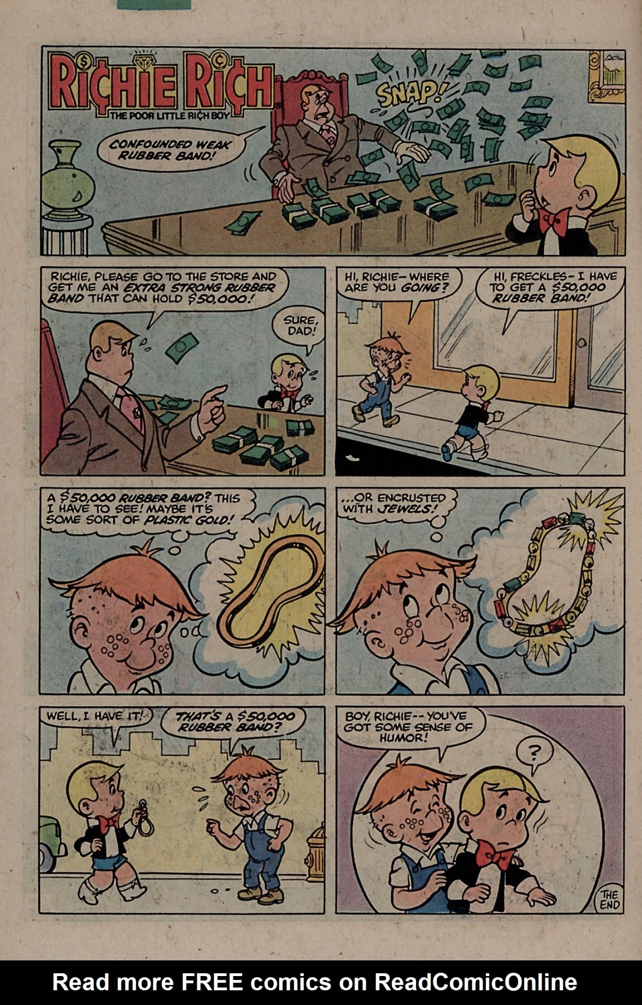 Read online Richie Rich & Dollar the Dog comic -  Issue #16 - 10