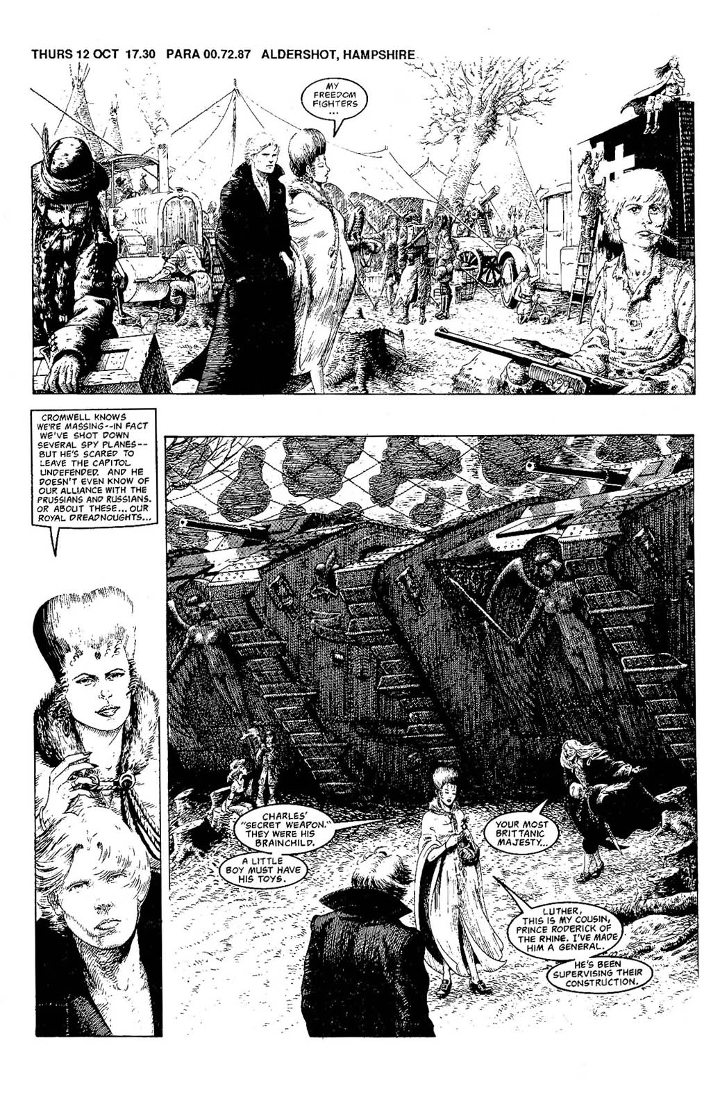 Read online The Adventures of Luther Arkwright comic -  Issue #7 - 4