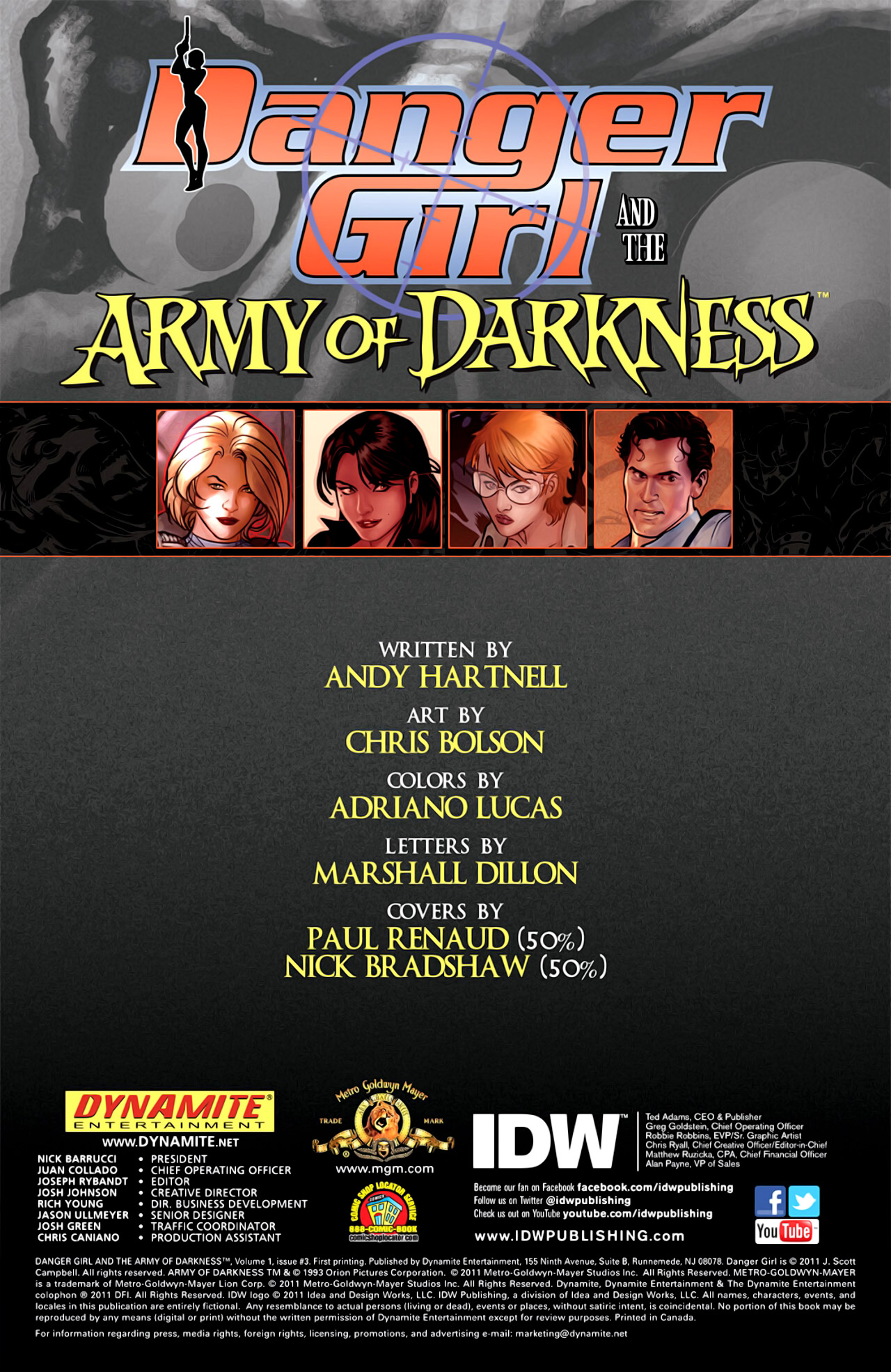 Read online Danger Girl and the Army of Darkness comic -  Issue #3 - 2