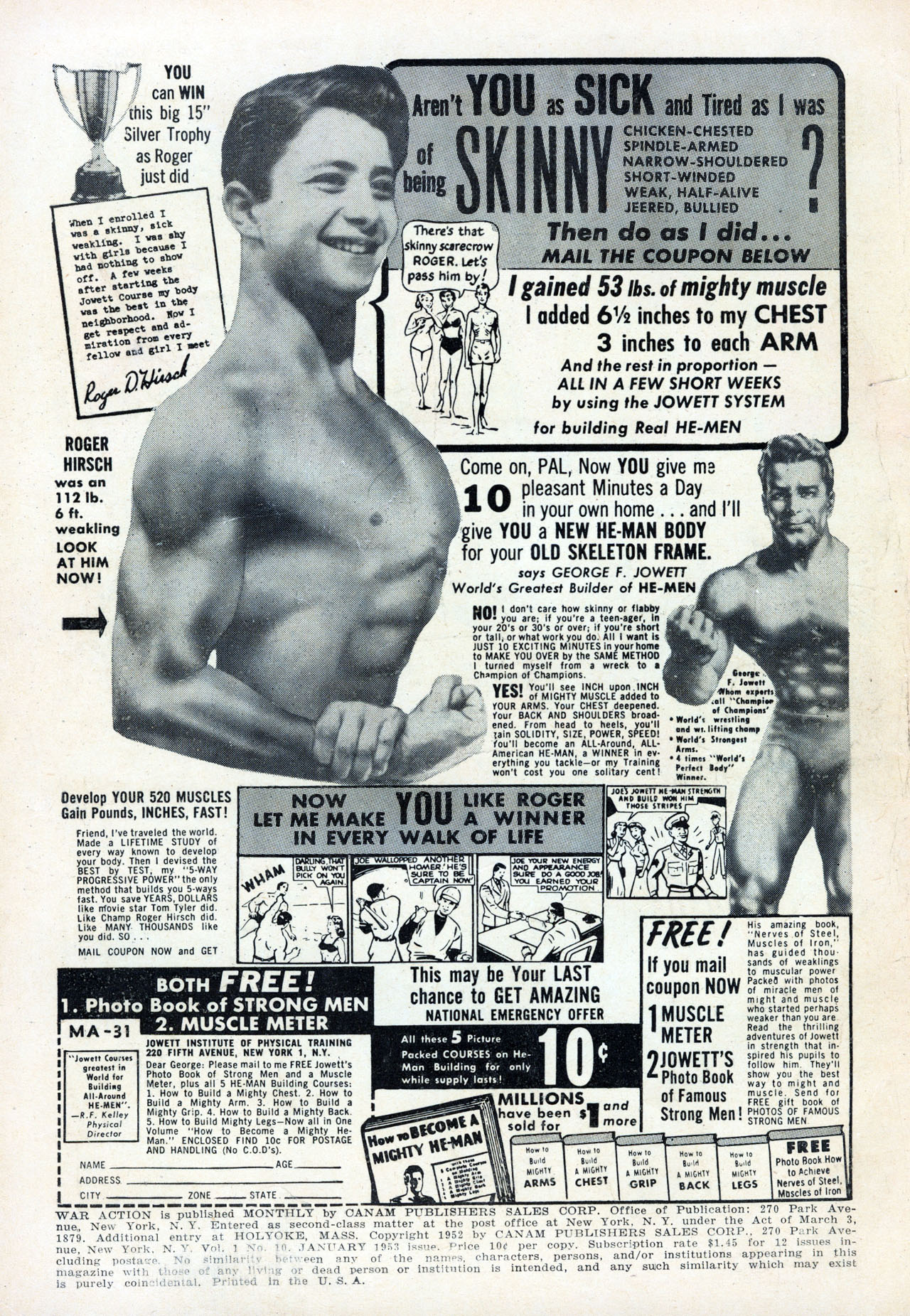 Read online War Action comic -  Issue #10 - 2