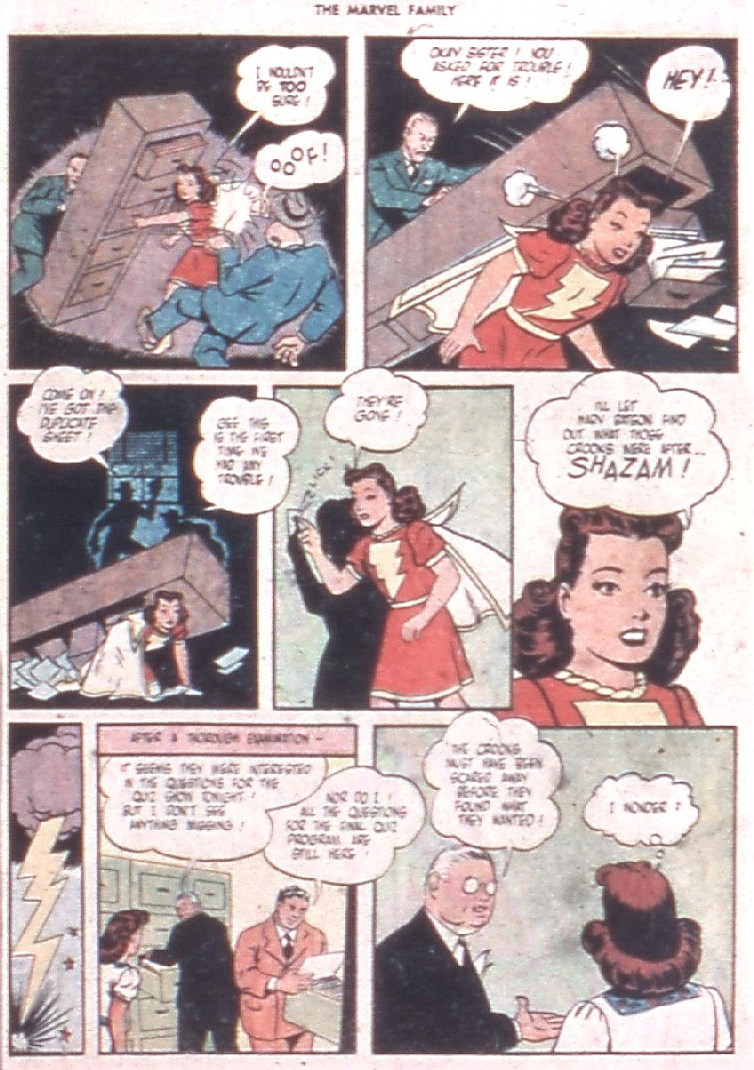 Read online The Marvel Family comic -  Issue #6 - 31