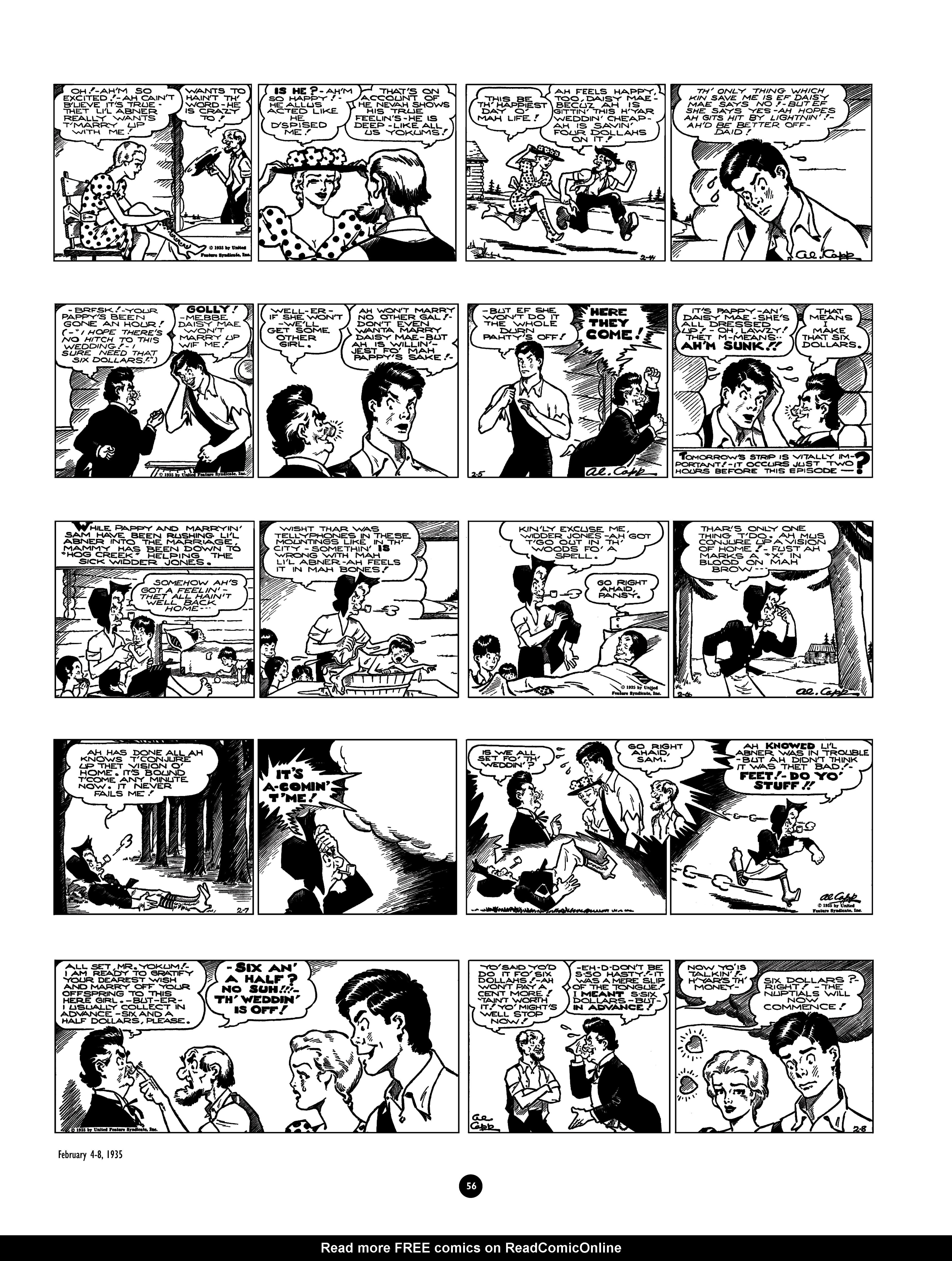 Read online Al Capp's Li'l Abner Complete Daily & Color Sunday Comics comic -  Issue # TPB 1 (Part 1) - 57