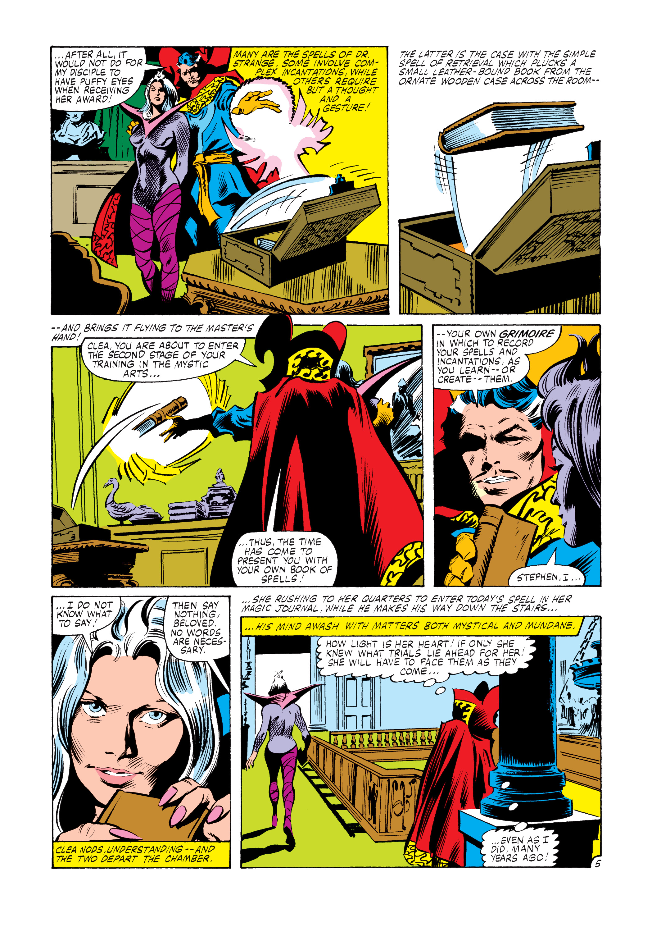 Read online Marvel Masterworks: Doctor Strange comic -  Issue # TPB 9 (Part 1) - 16