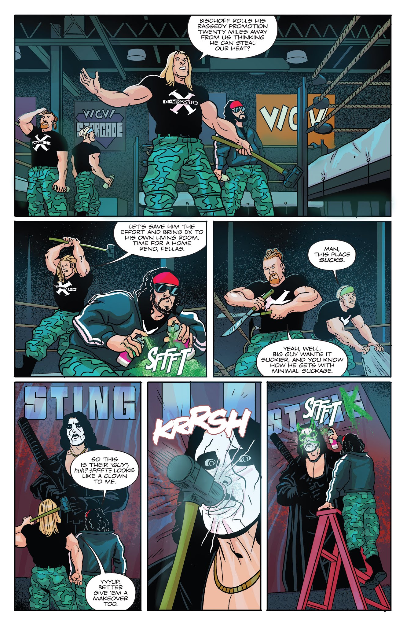 Read online WWE Attitude Era 2018 Special comic -  Issue # Full - 39