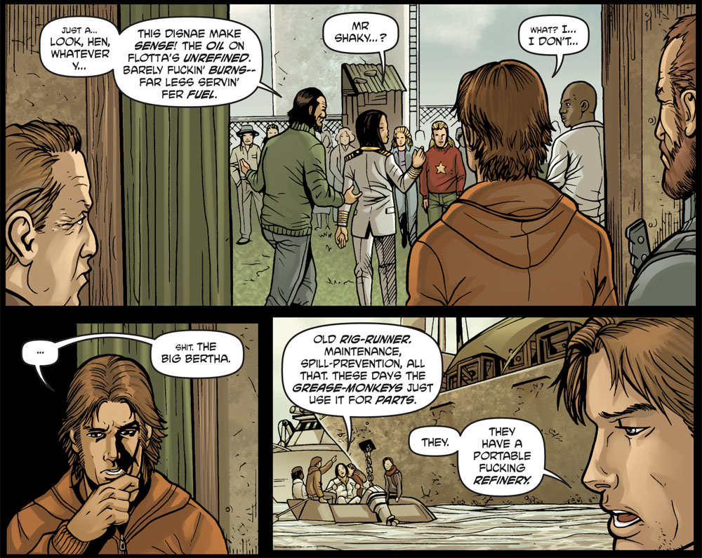 Read online Crossed: Wish You Were Here - Volume 3 comic -  Issue #8 - 9