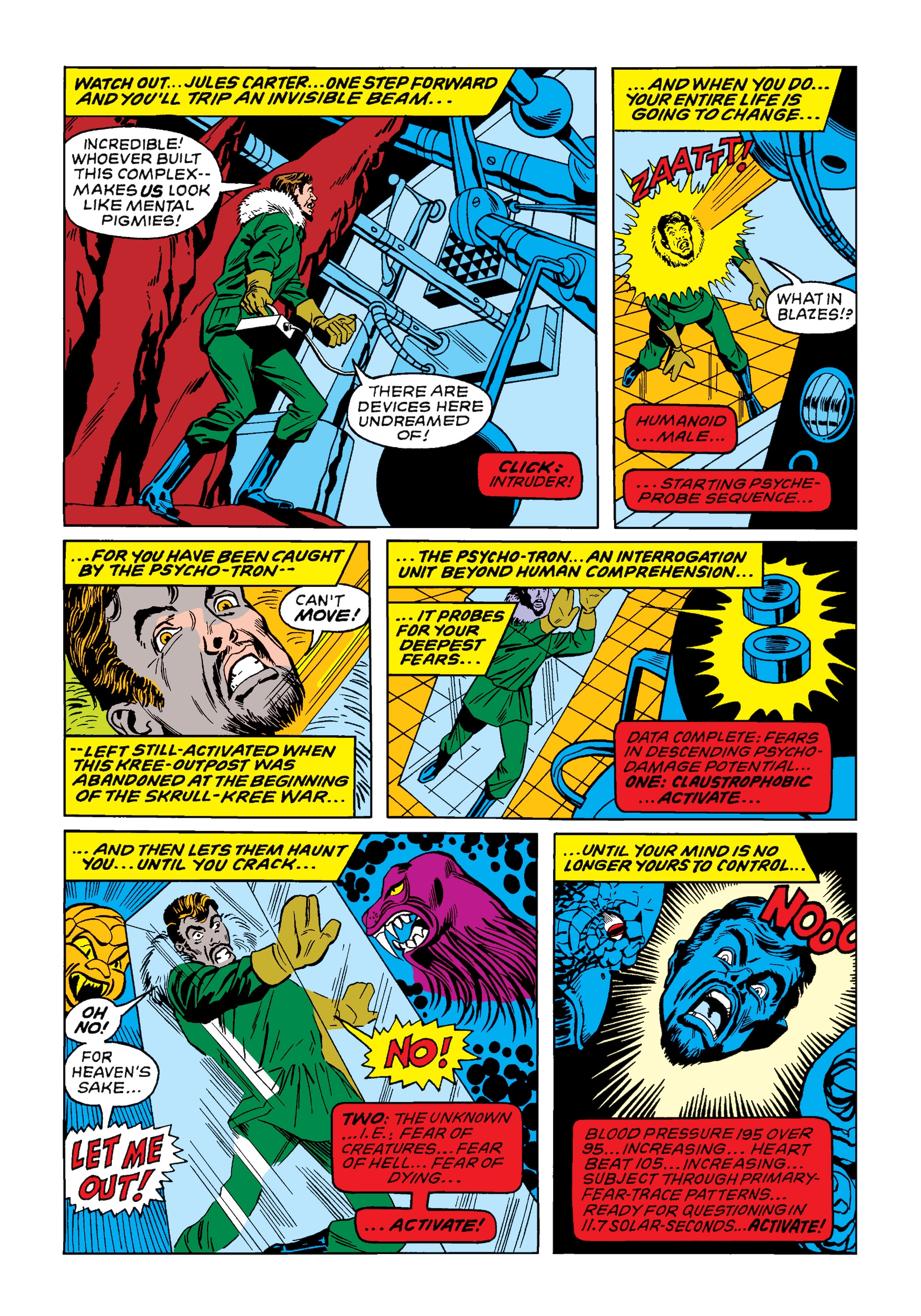 Read online Marvel Masterworks: Captain Marvel comic -  Issue # TPB 3 (Part 1) - 35