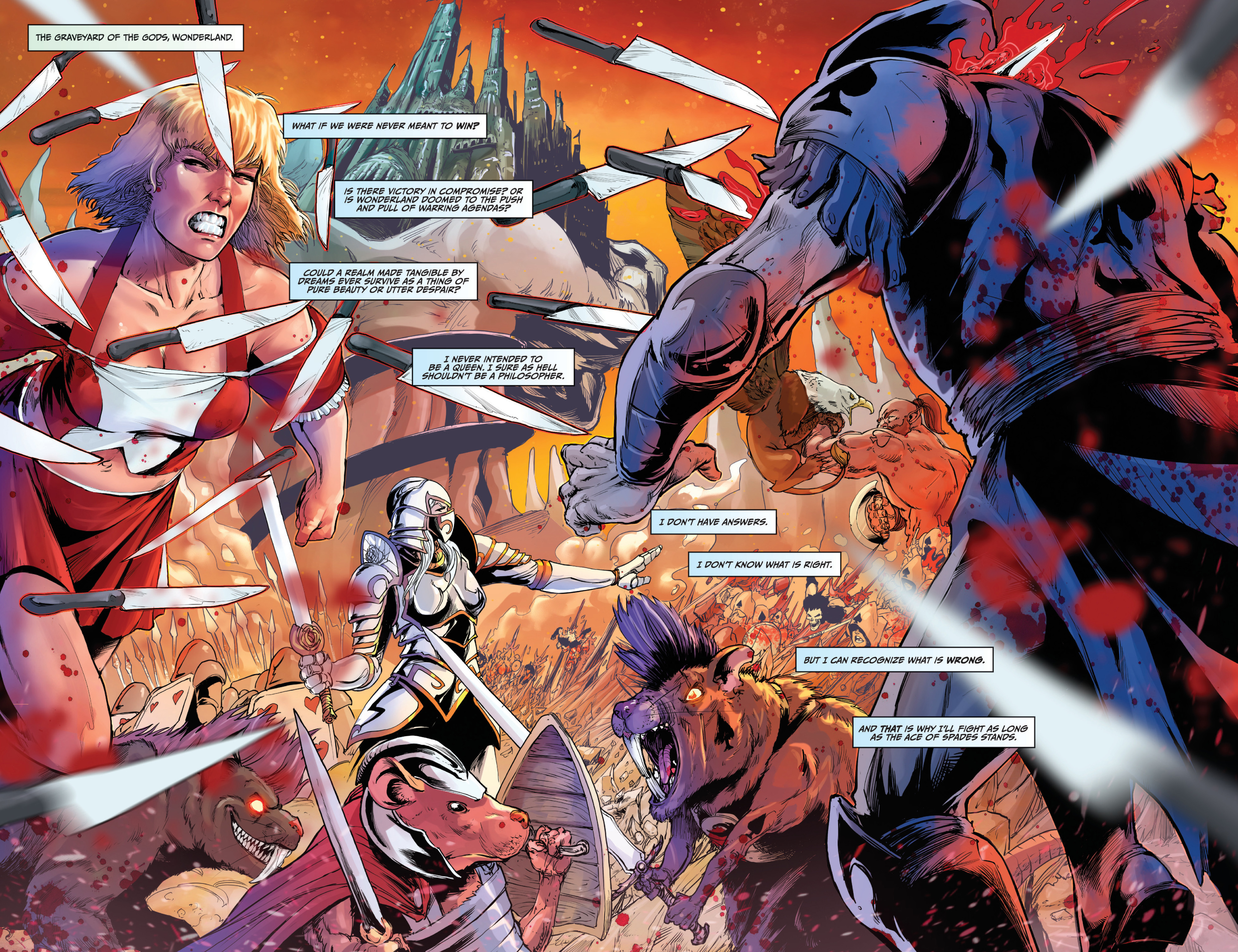 Read online Grimm Fairy Tales presents Wonderland comic -  Issue #50 - 9