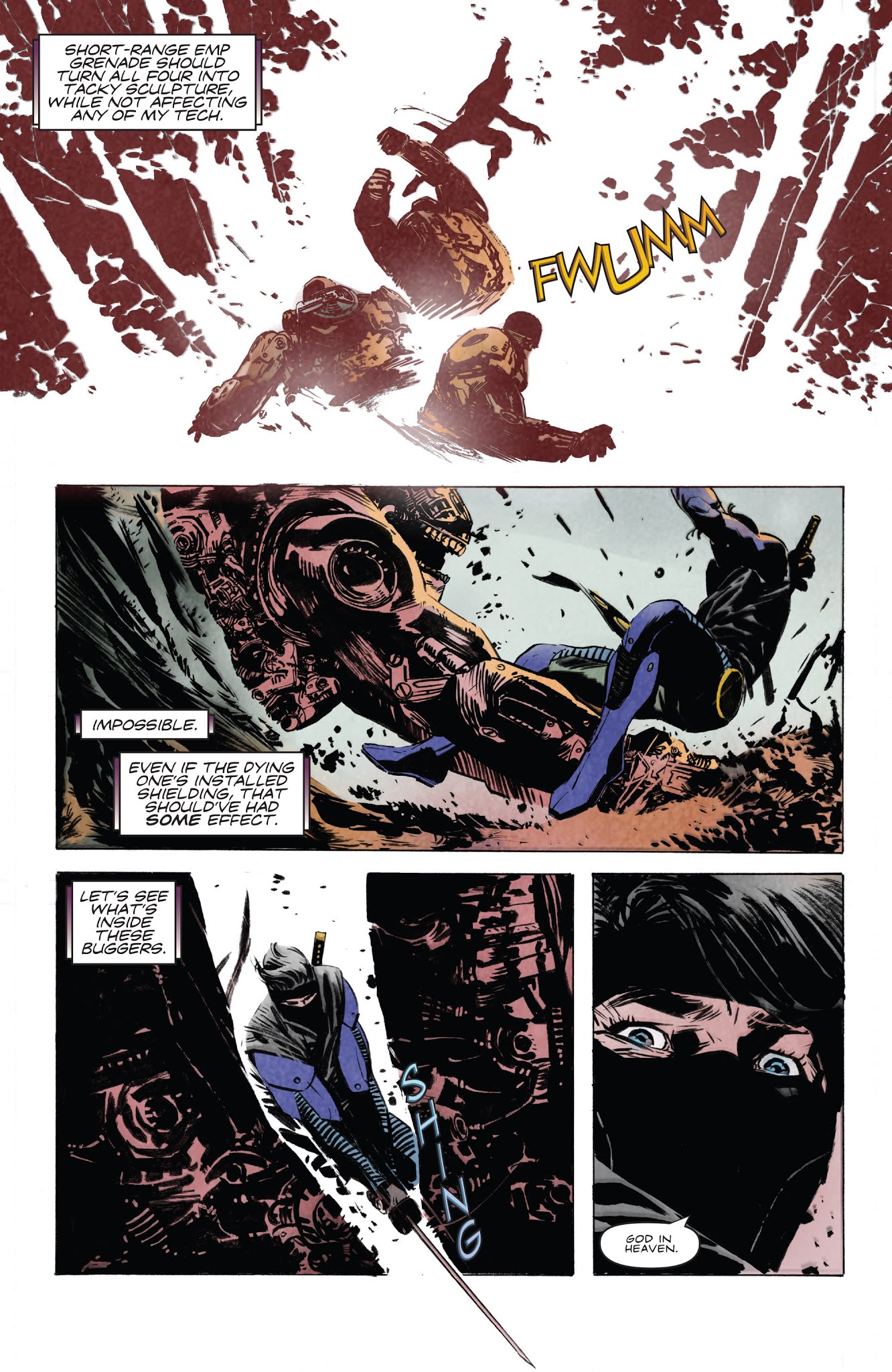 Read online Ninja-K comic -  Issue #11 - 14