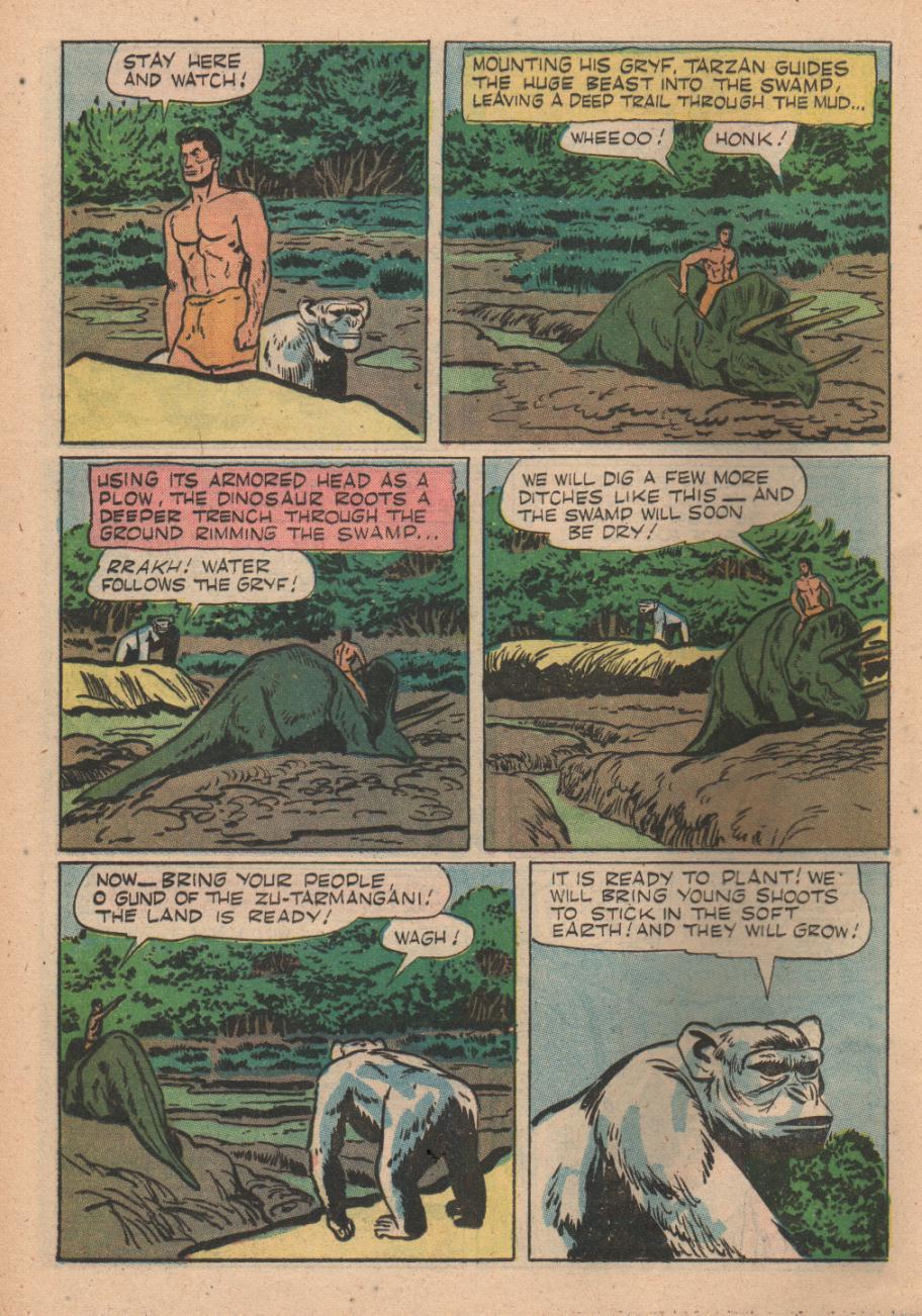 Read online Tarzan (1948) comic -  Issue #87 - 16