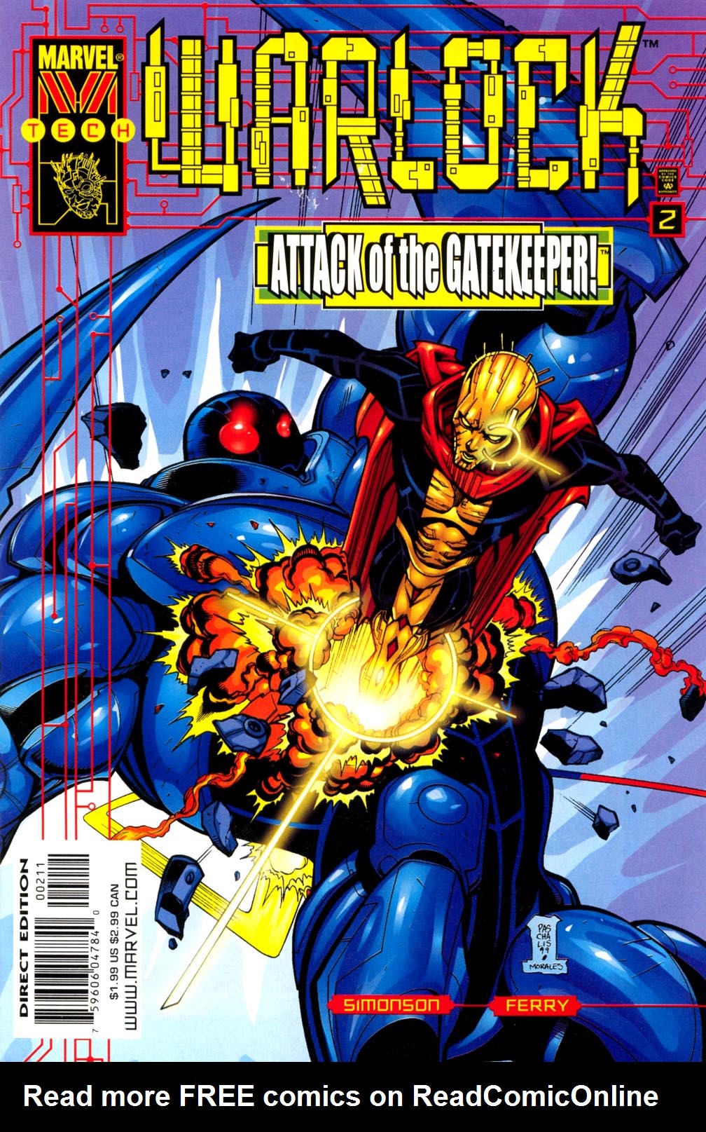 Read online Warlock (1999) comic -  Issue #2 - 2