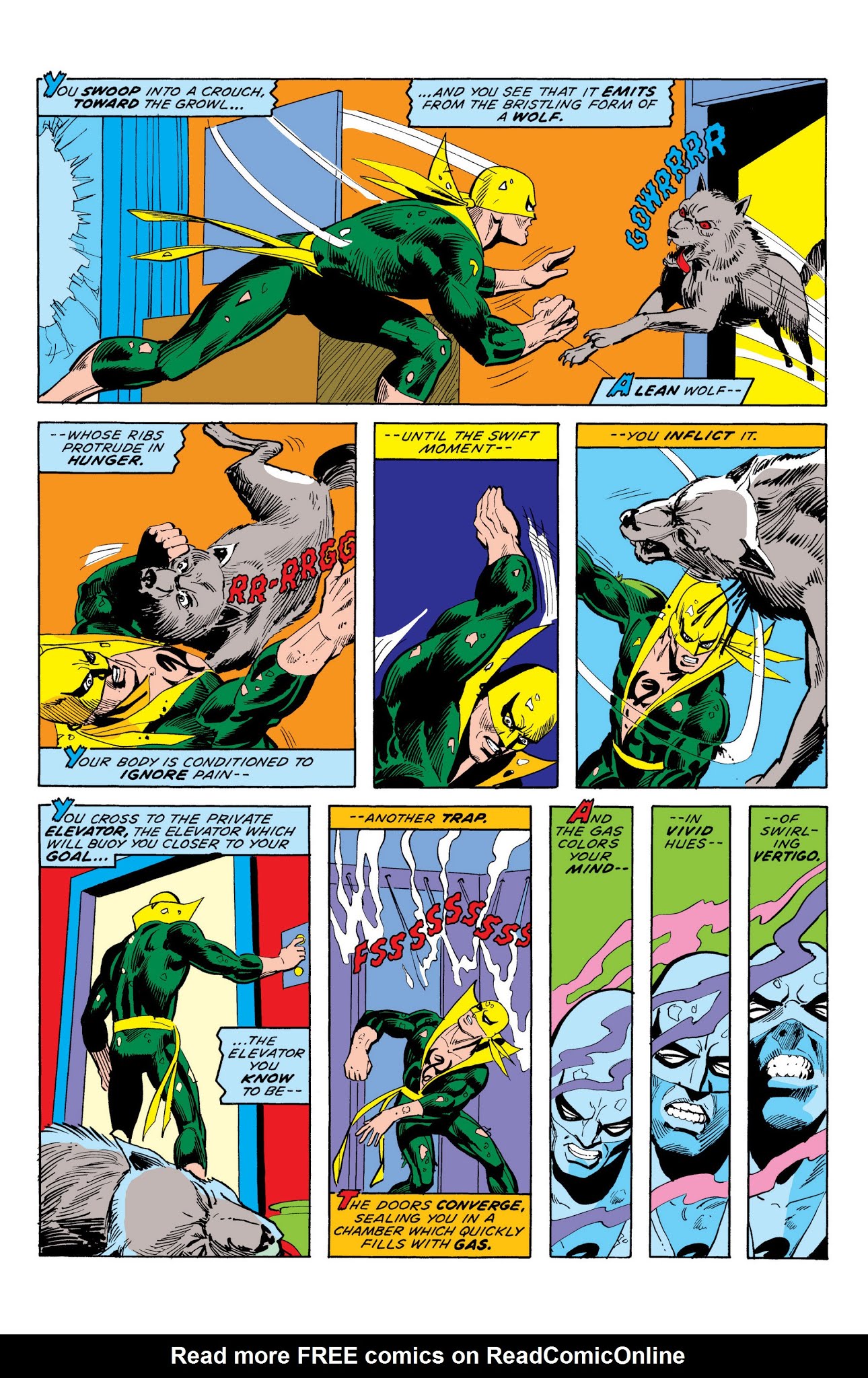 Read online Marvel Masterworks: Iron Fist comic -  Issue # TPB 1 (Part 1) - 57