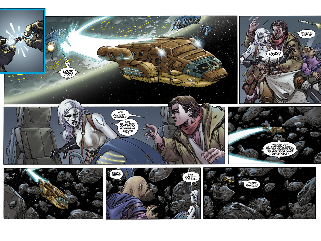 Read online Star Wars: Knights Of The Old Republic comic -  Issue #4 - 4