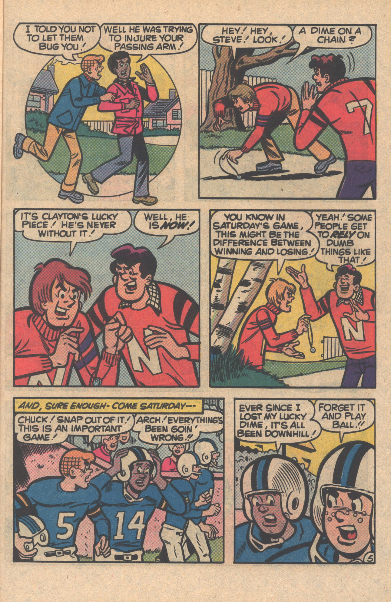 Read online Archie at Riverdale High (1972) comic -  Issue #52 - 7