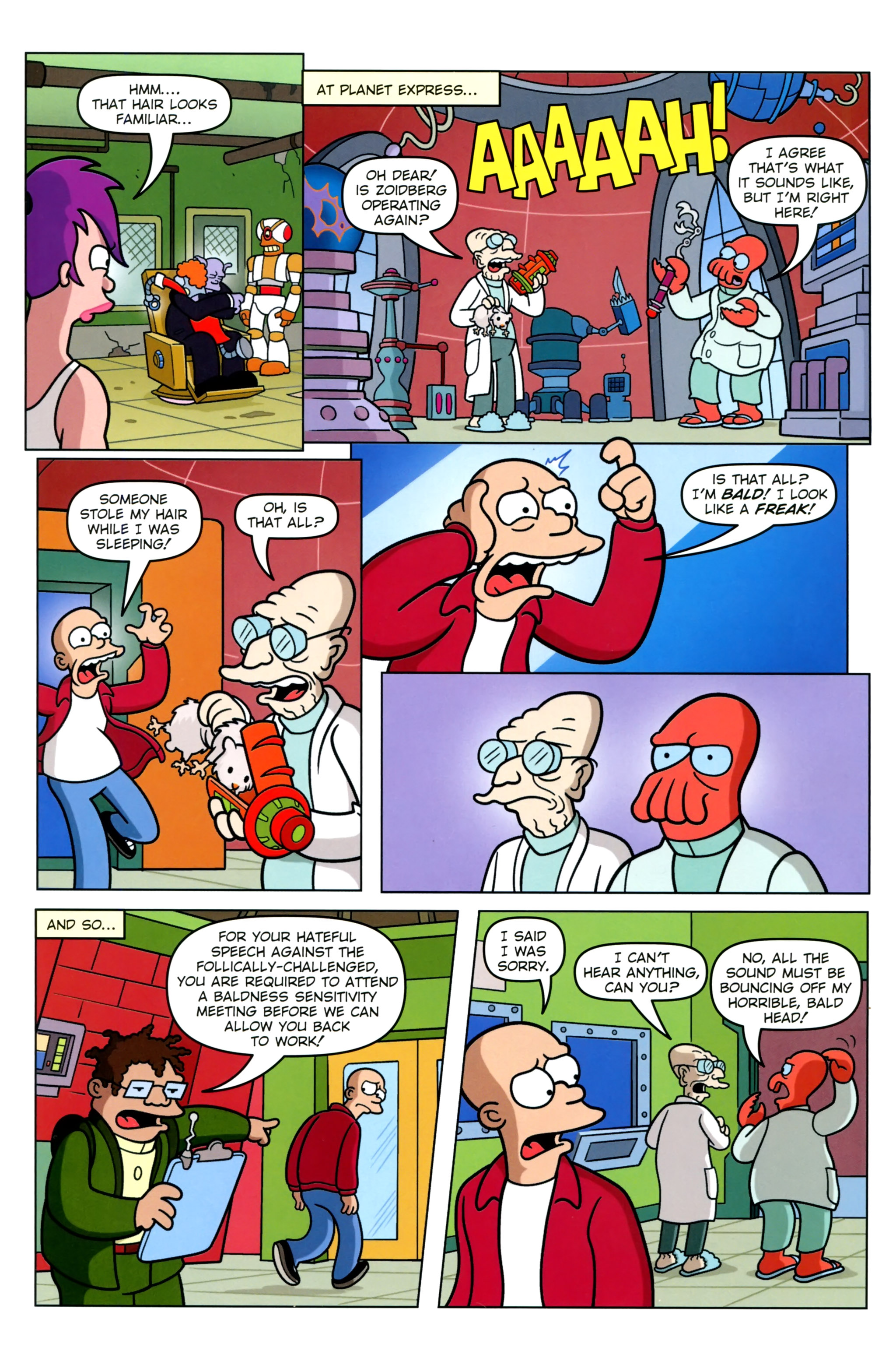 Read online Futurama Comics comic -  Issue #78 - 8