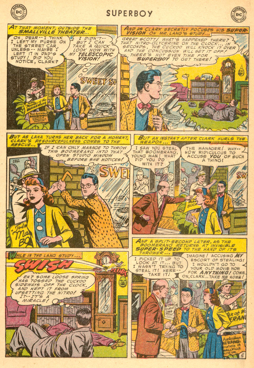 Read online Superboy (1949) comic -  Issue #34 - 6
